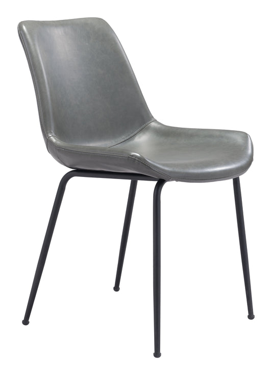 Byron Dining Chair (Set of 2) Gray - Disselt Designs