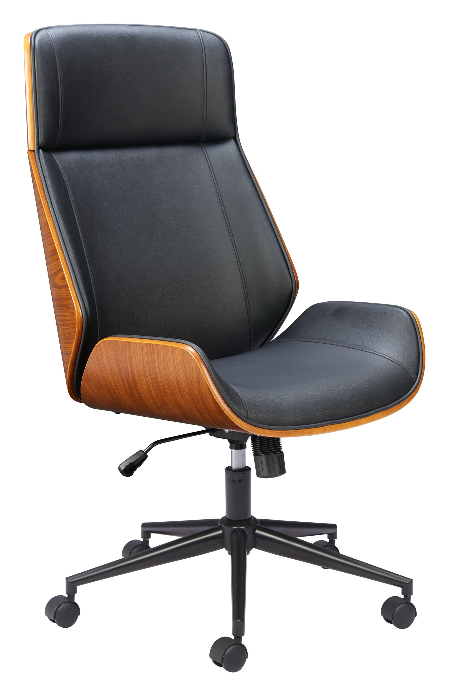 Flex High Back Office Chair Black - Disselt Designs