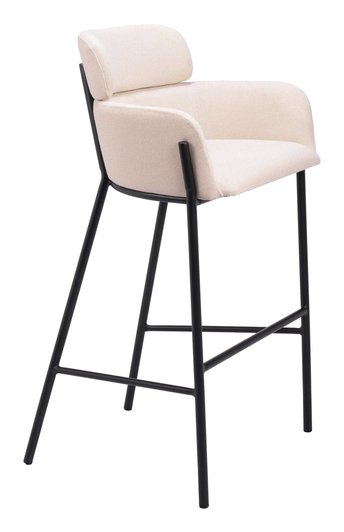 Bremor Barstool Beige - Disselt Designs
