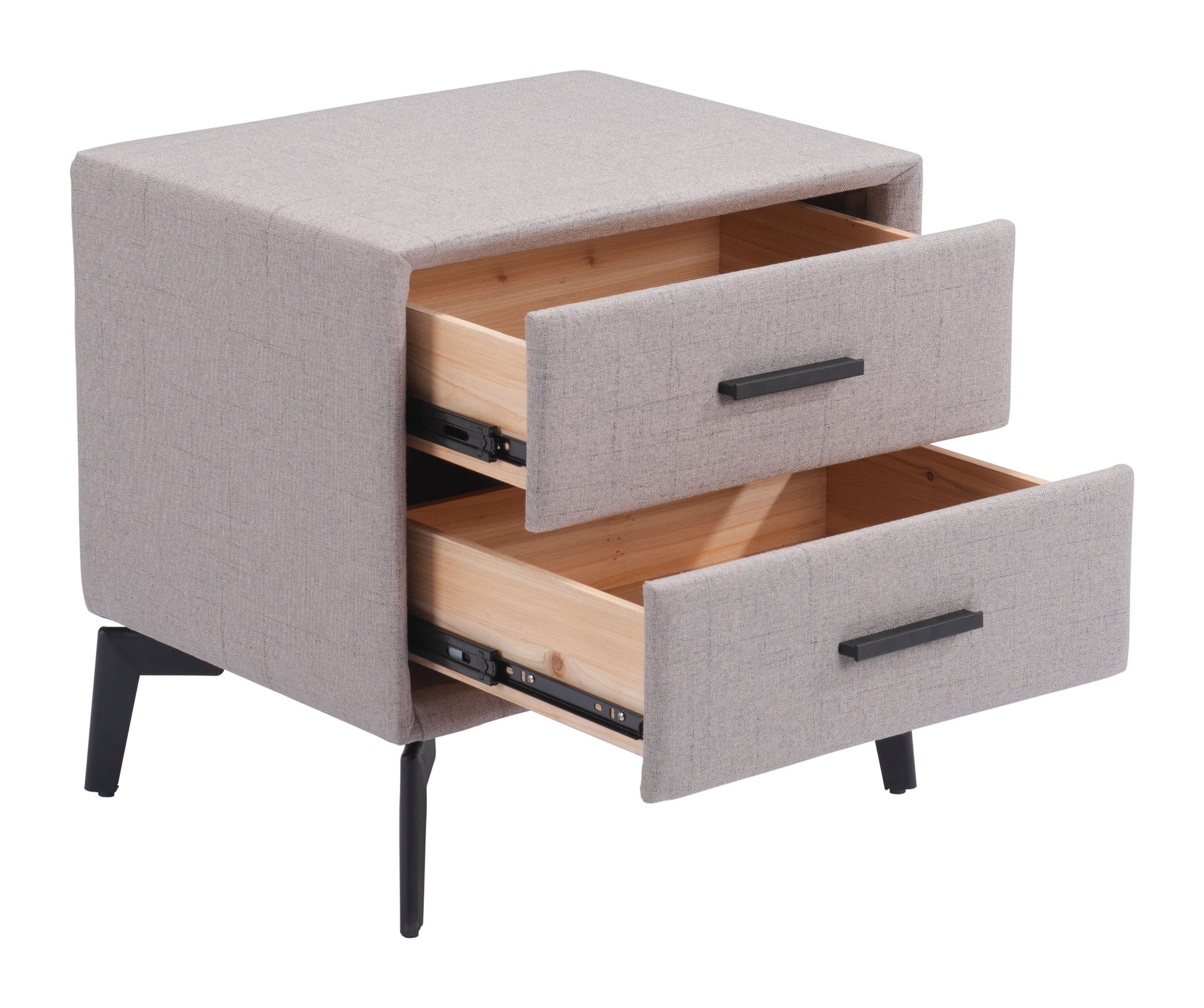 Halle Side Table Gray - Disselt Designs