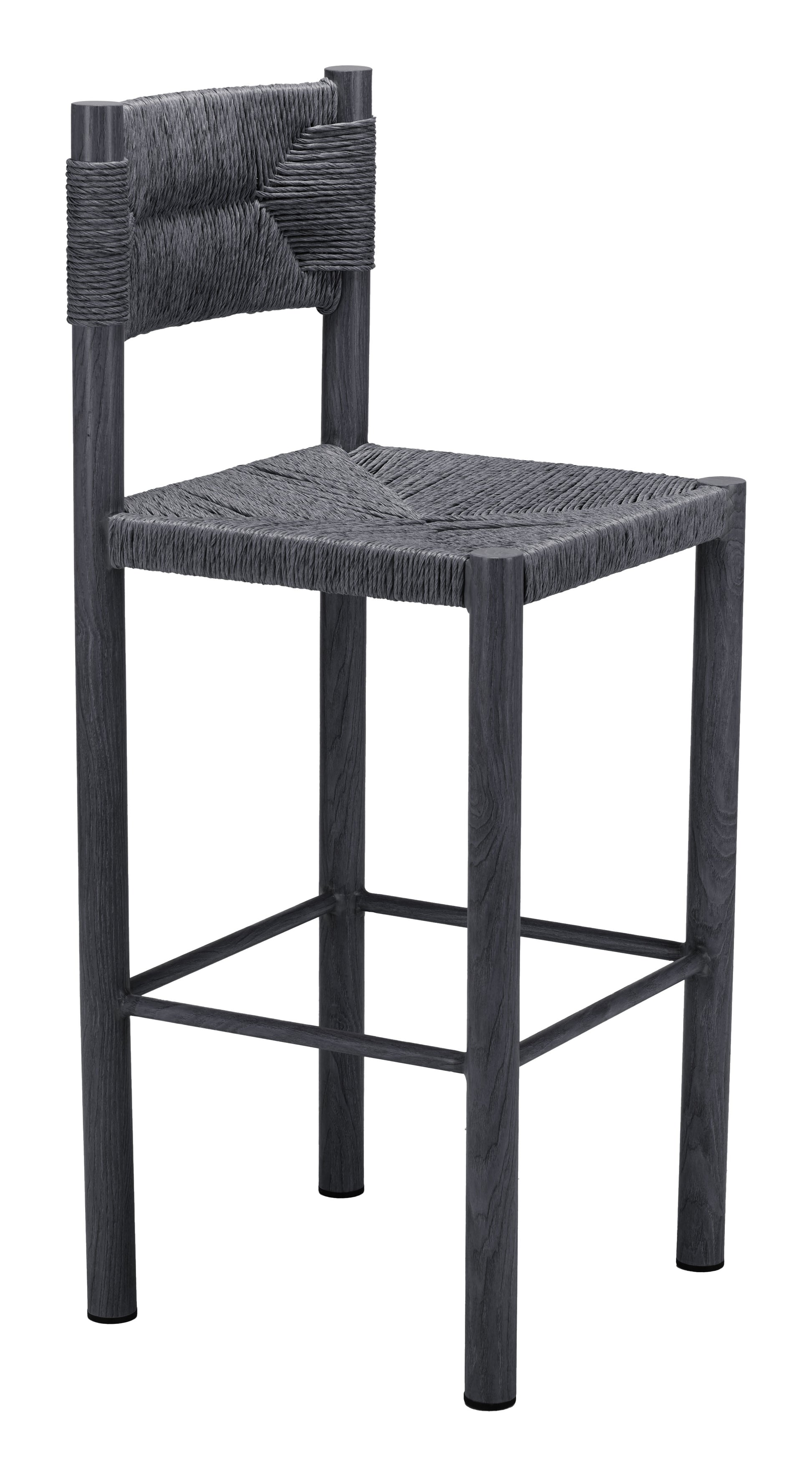 Iska Barstool (Set of 2) Black - Disselt Designs