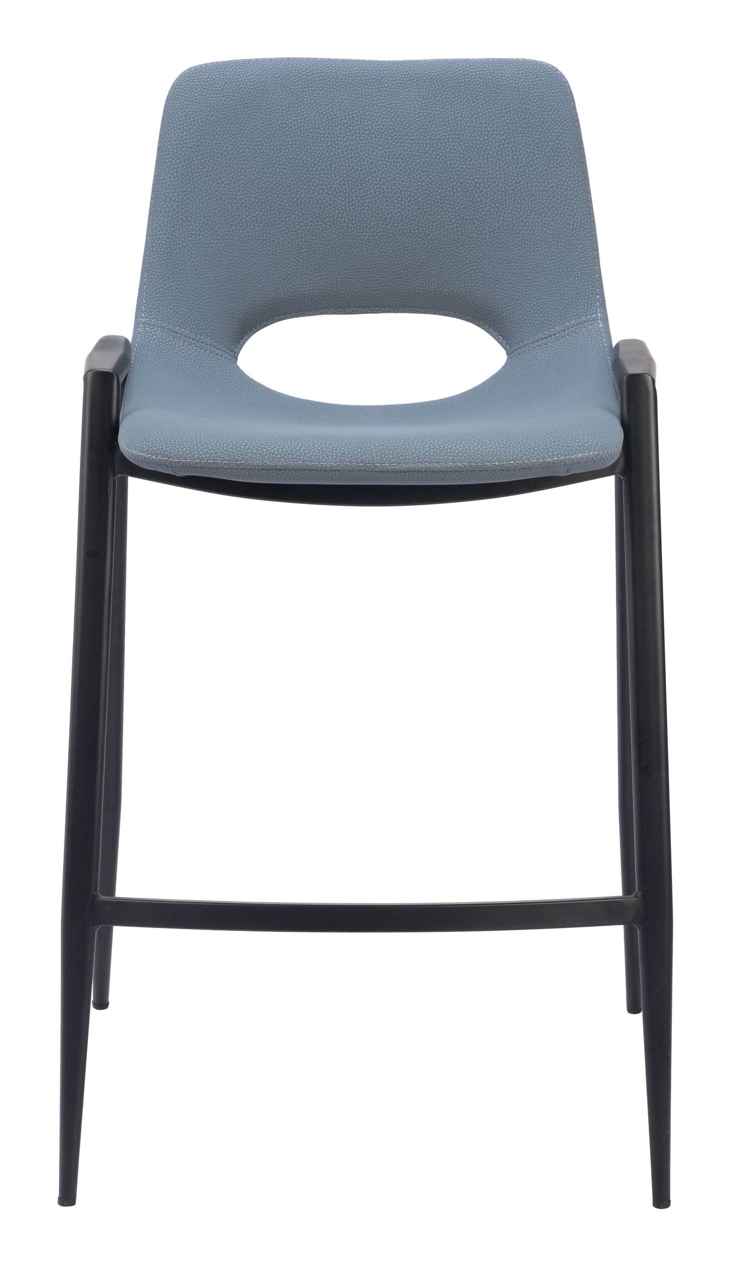 Desi Counter Stool (Set of 2) Azure Gray - Disselt Designs