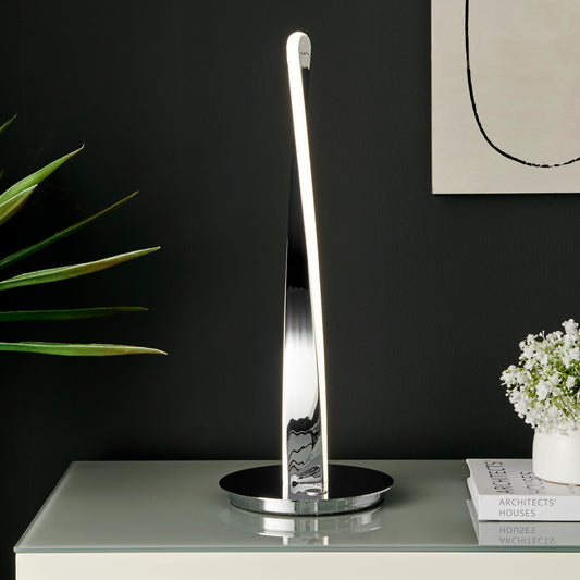 Tomlinson Table Lamp // Chrome - Disselt Designs