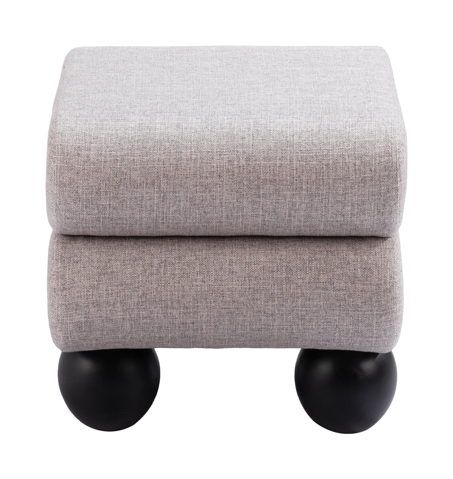 Davao Ottoman Gray - Disselt Designs