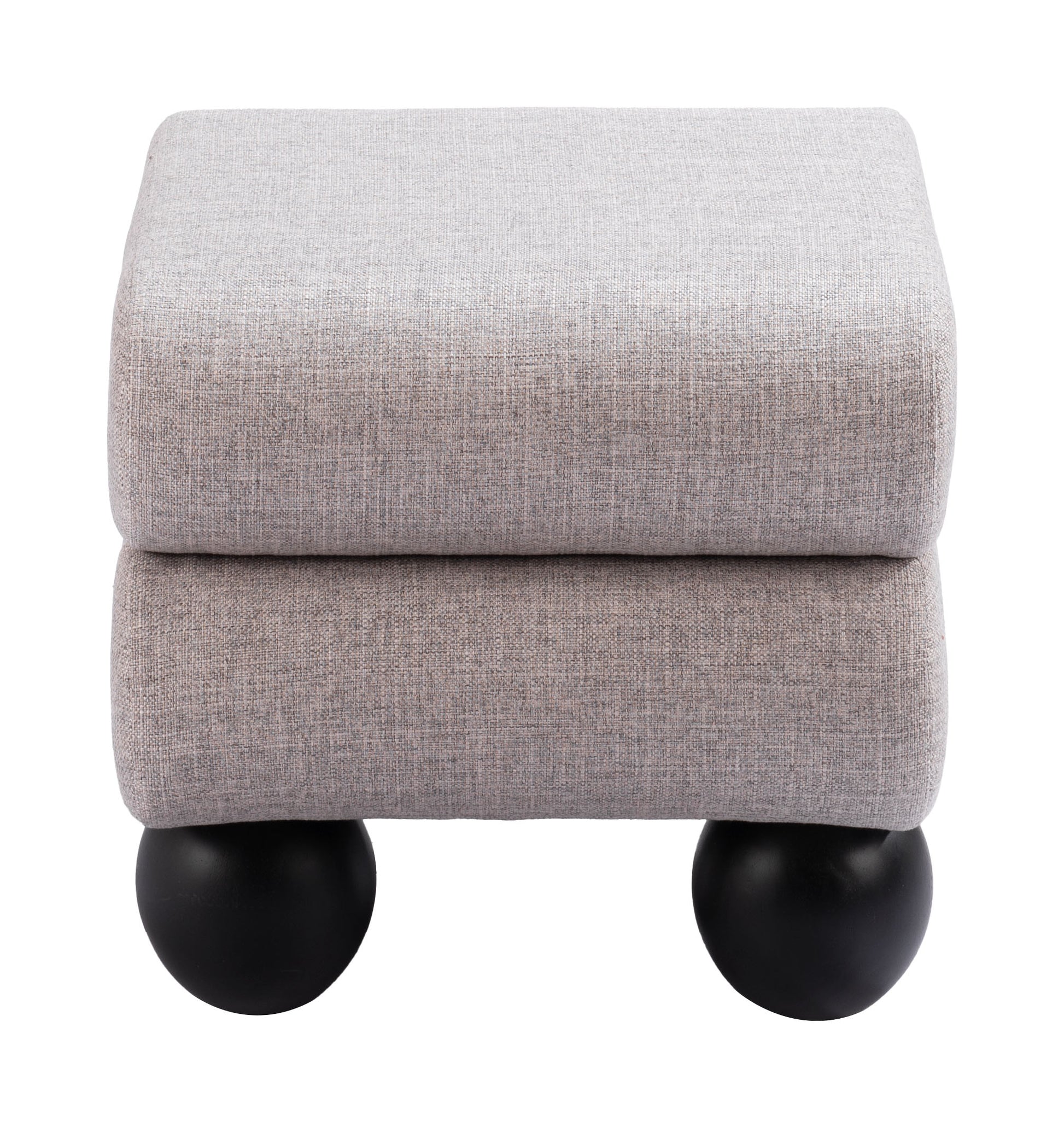 Davao Ottoman Gray - Disselt Designs