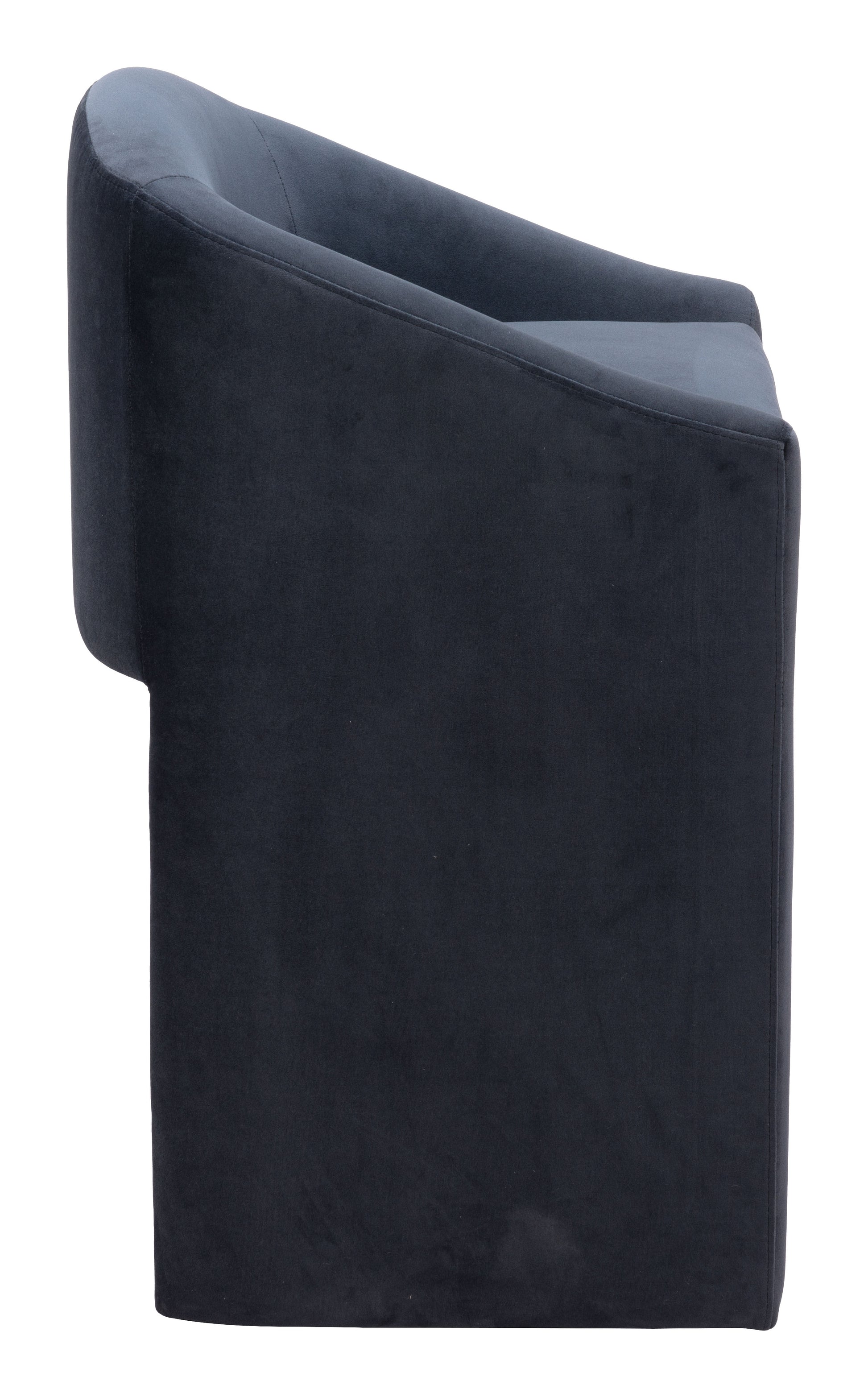 Emas Counter Stool Midnight Gray - Disselt Designs