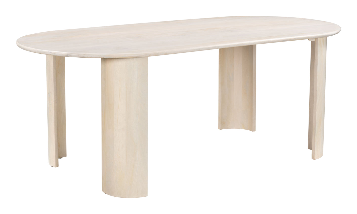 Risan Dining Table Natural - Disselt Designs