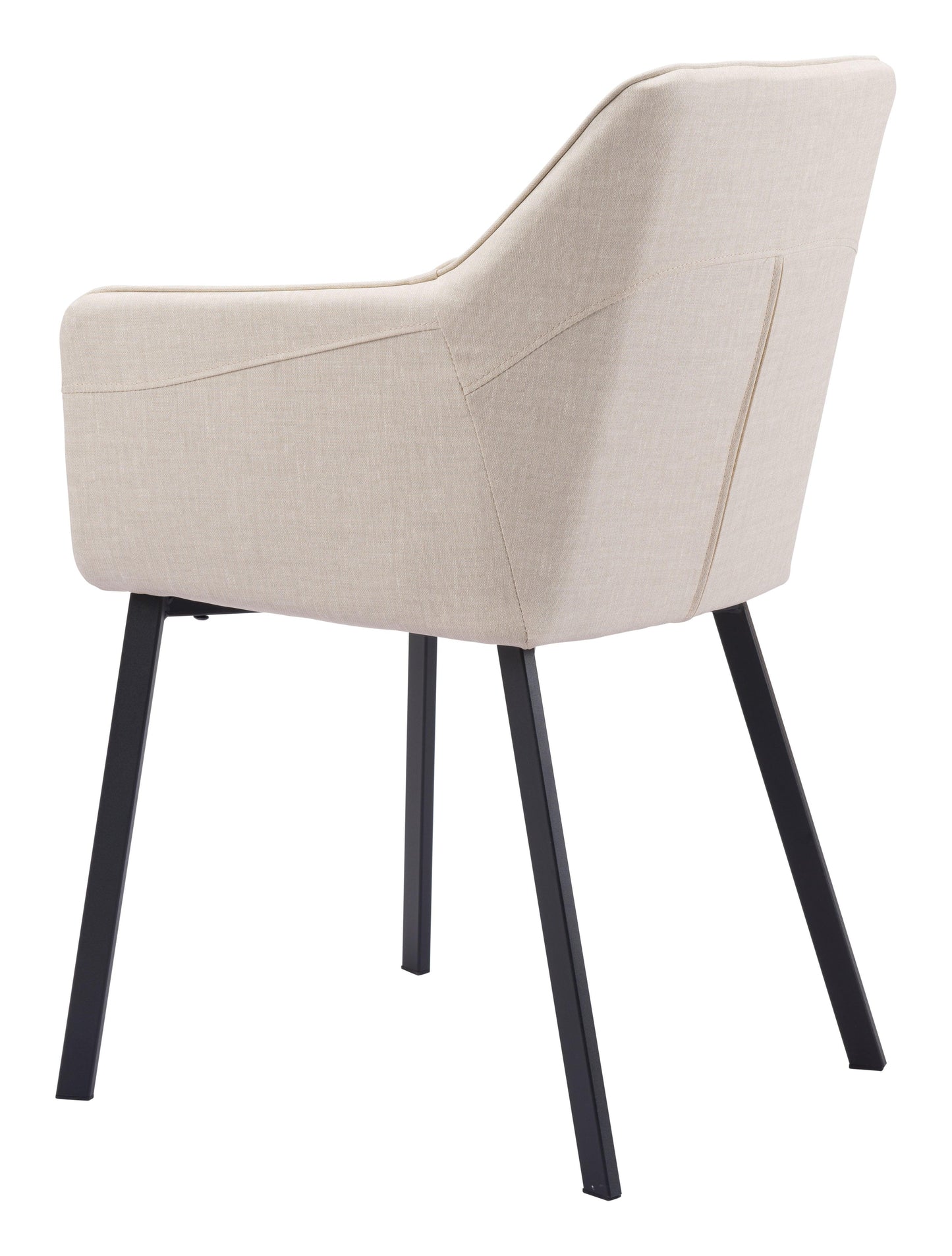 Adage Dining Chair (Set of 2) Beige - Disselt Designs