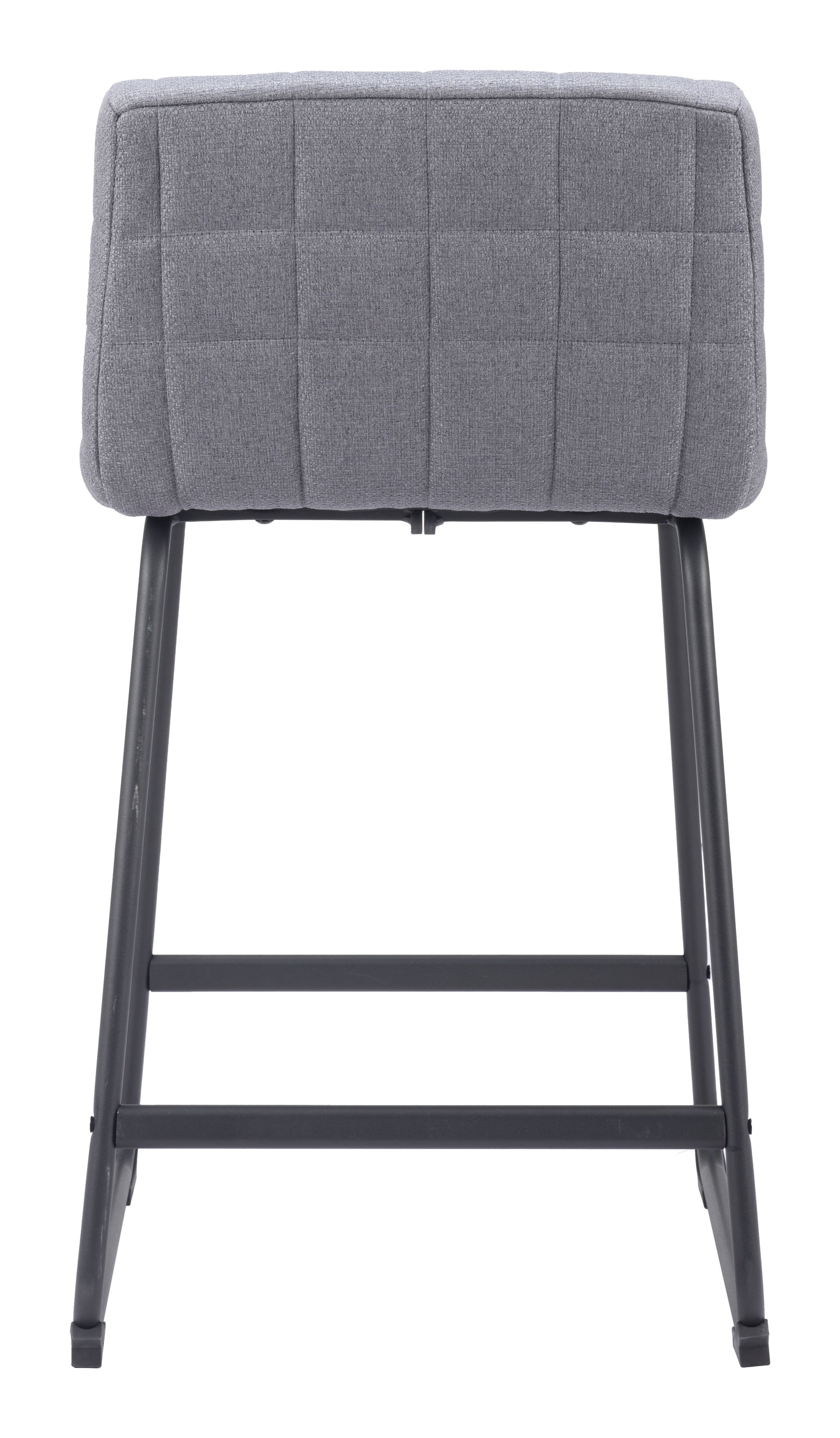 Pago Counter Stool (Set of 2) Gray - Disselt Designs