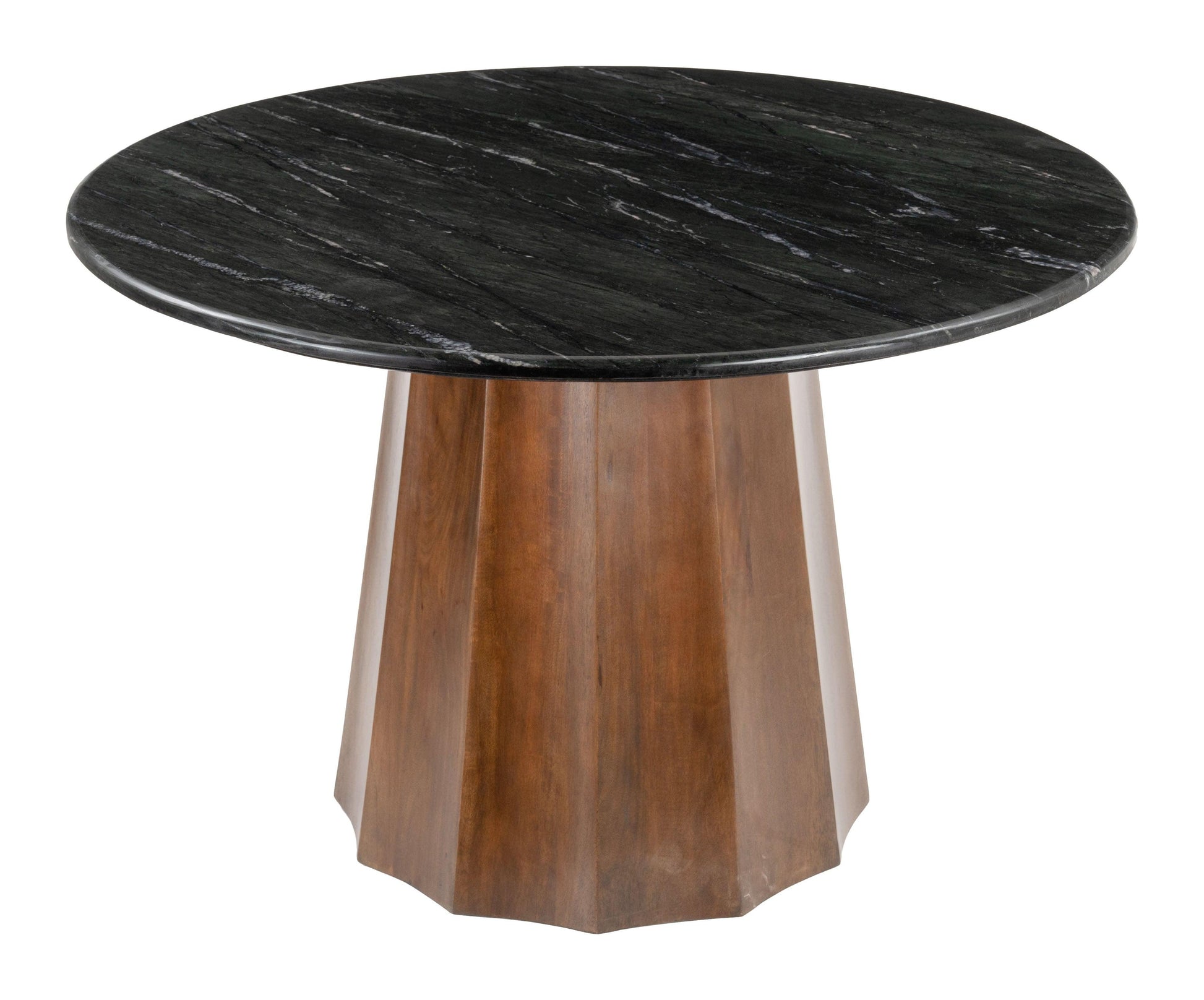 Aipe Dining Table Black & Brown - Disselt Designs