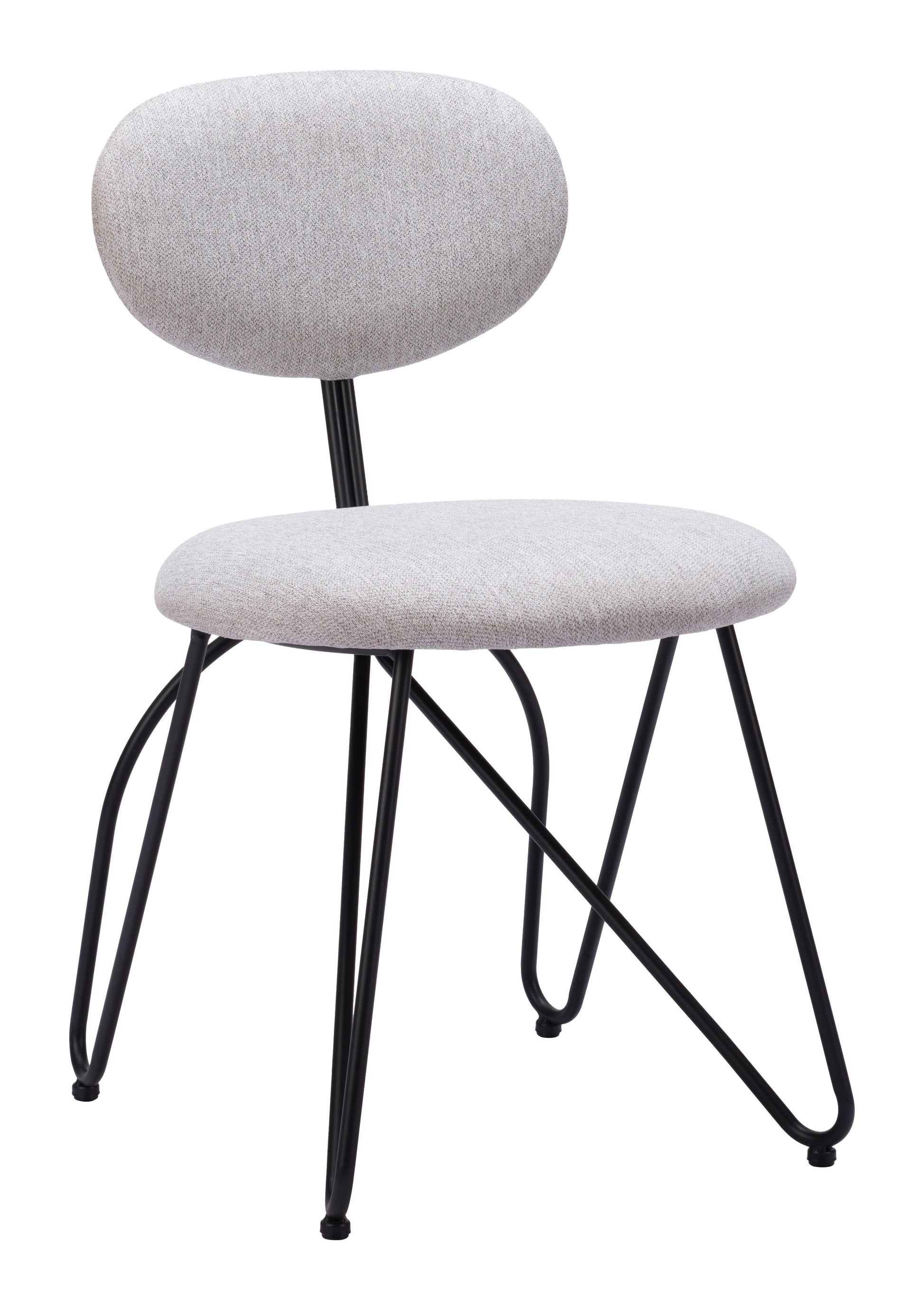 Novi Dining Chair (Set of 2) Dove Gray - Disselt Designs
