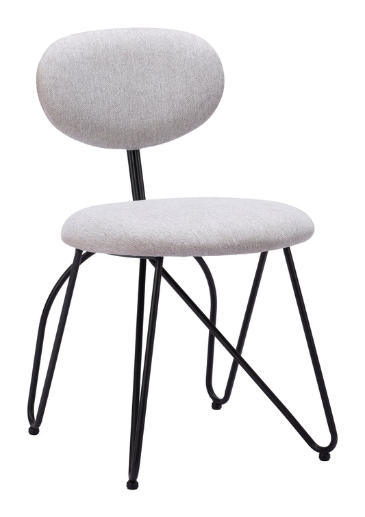 Novi Dining Chair (Set of 2) Dove Gray - Disselt Designs