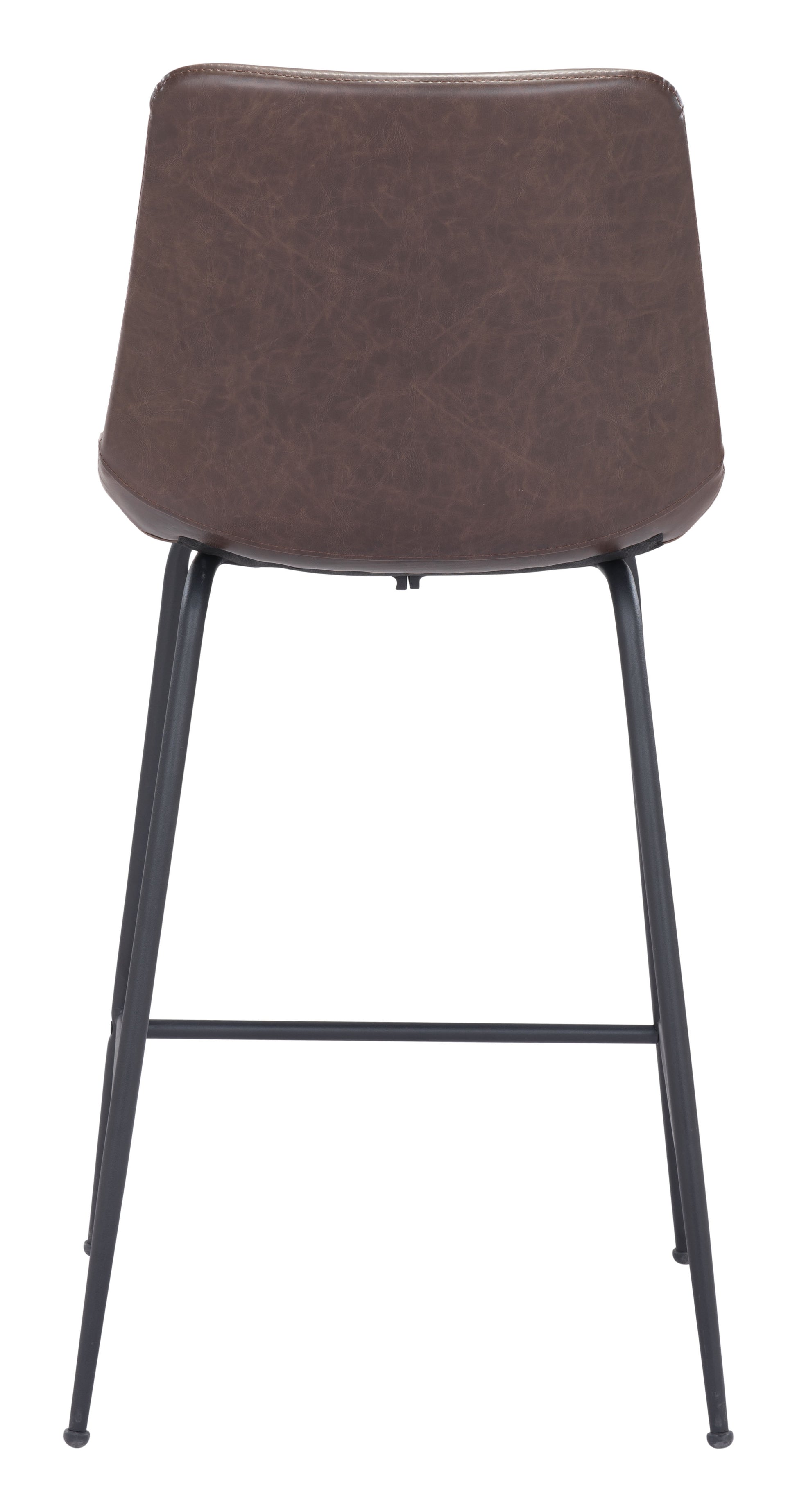Byron Counter Stool Brown - Disselt Designs