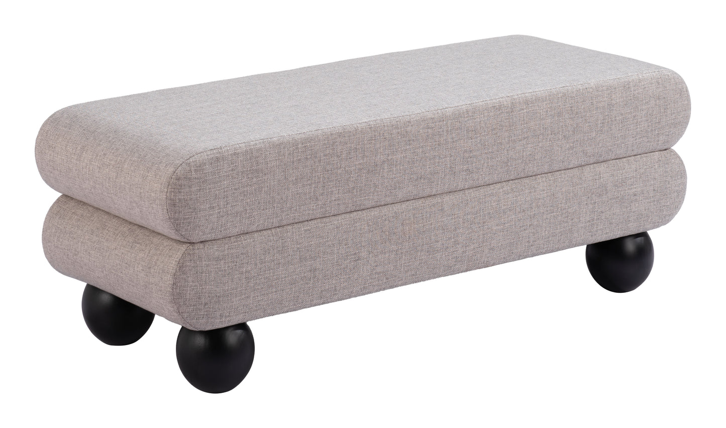 Davao Bench Gray - Disselt Designs