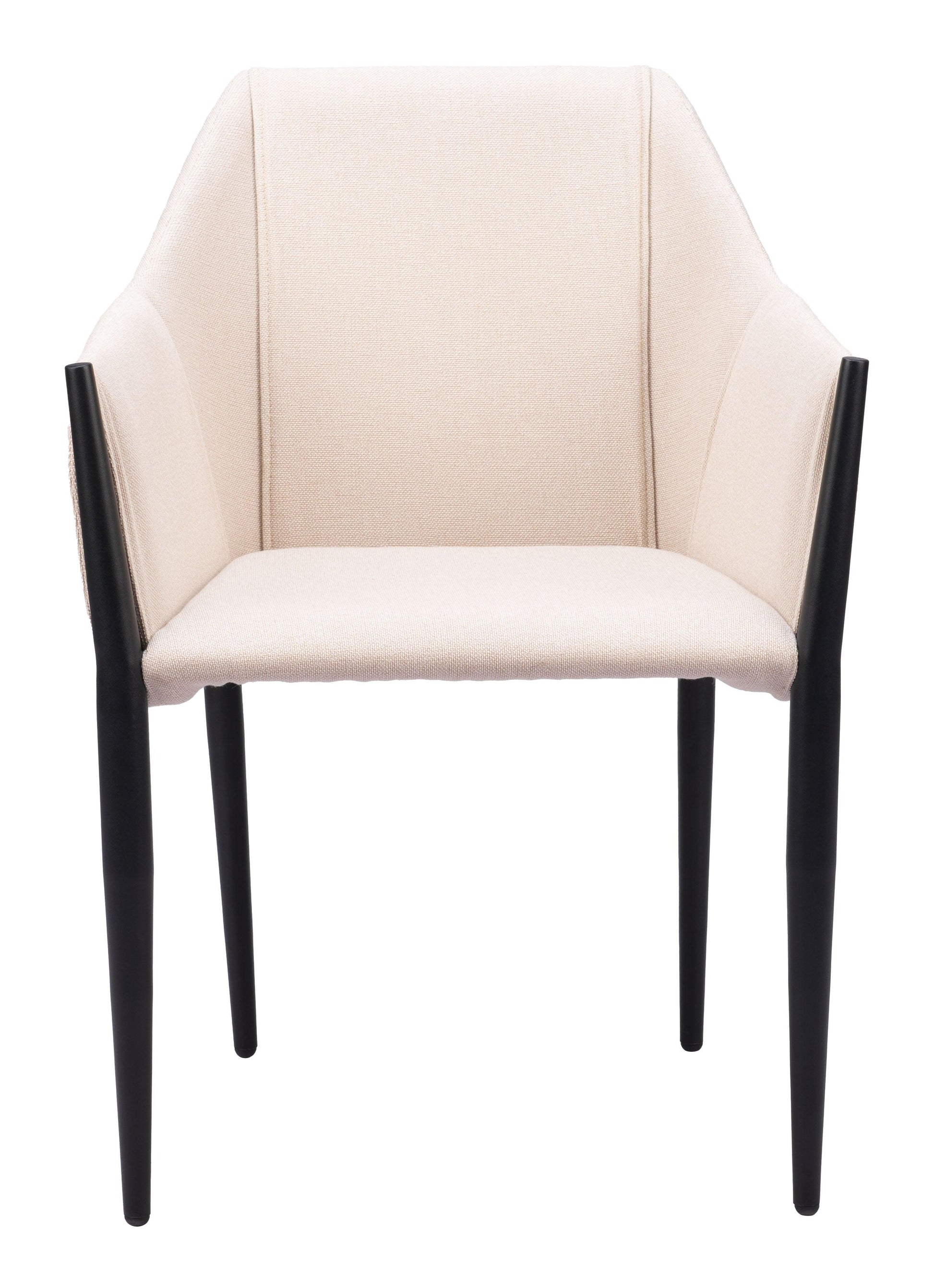 Andover Dining Chair (Set of 2) Beige - Disselt Designs