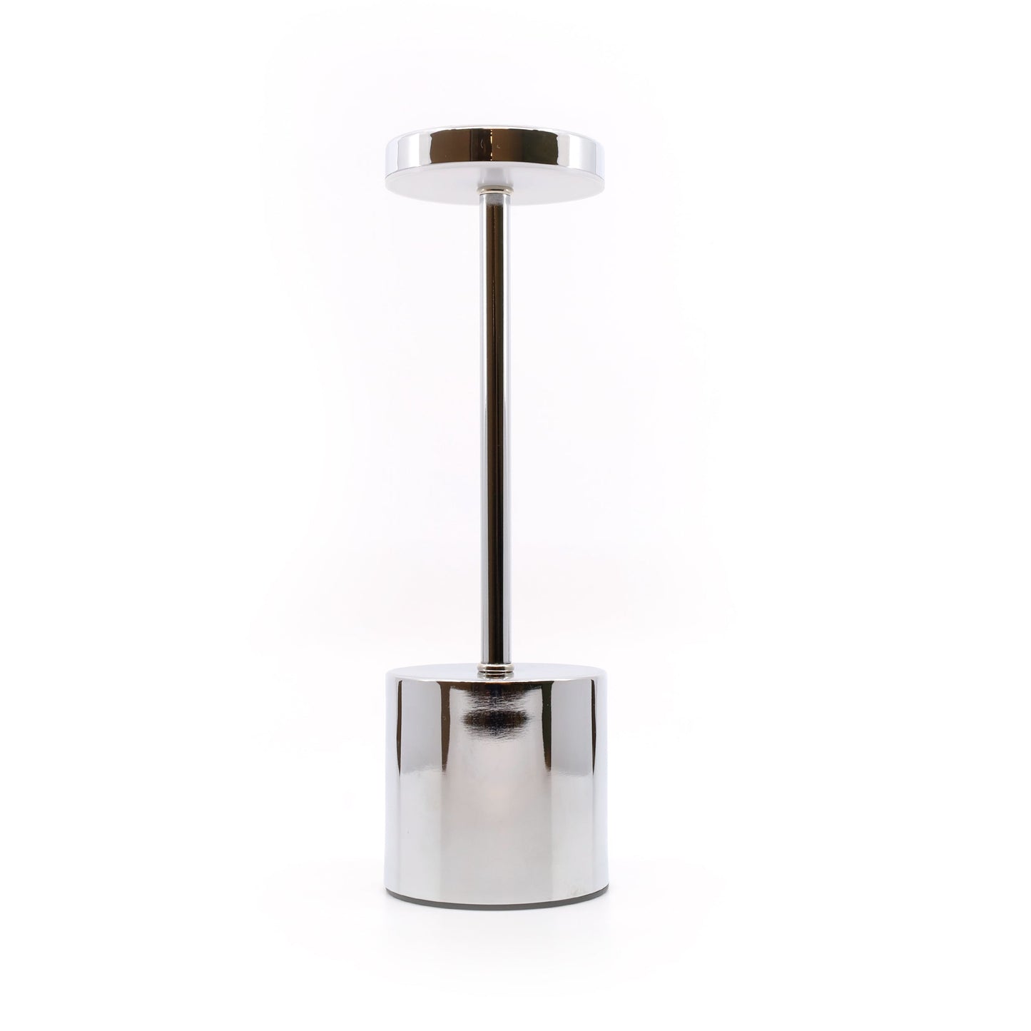 Pulse Rechargeable Table Lamp // Chrome - Disselt Designs
