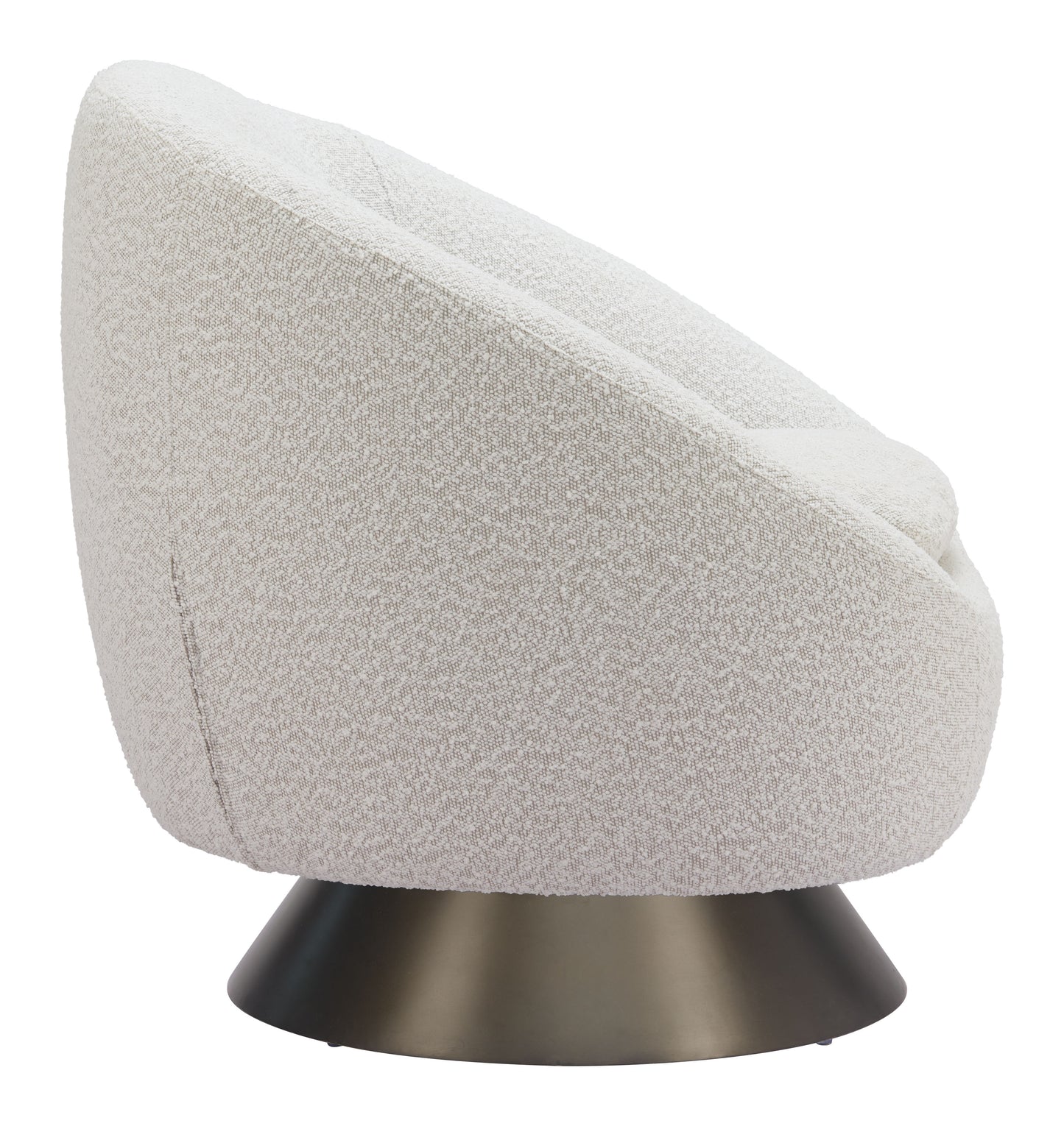 Modan Swivel Chair Misty Gray - Disselt Designs