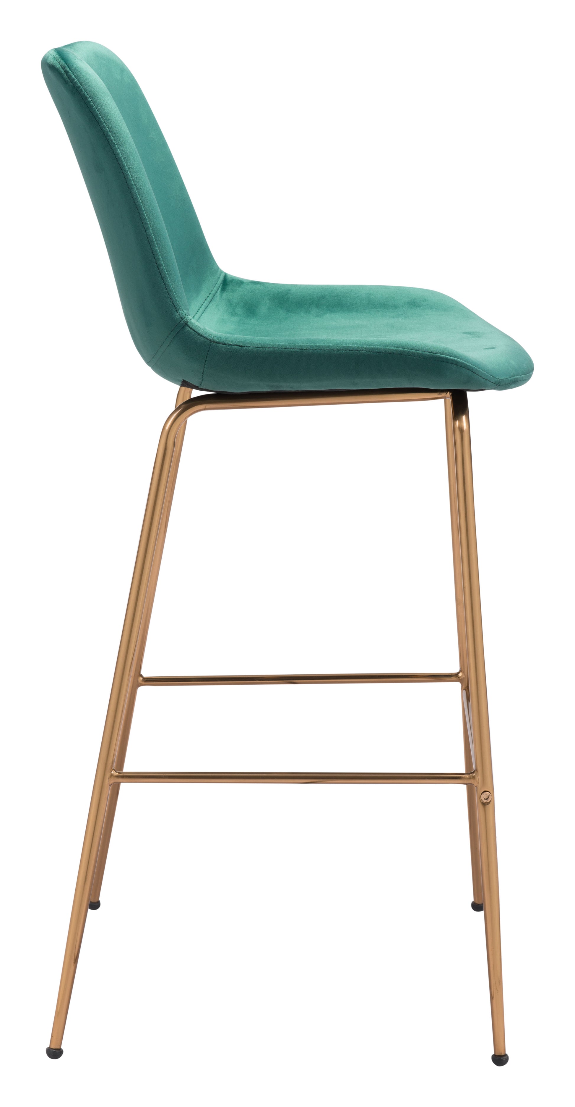 Tony Barstool Green & Gold - Disselt Designs