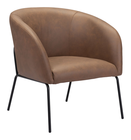 Quinten Accent Chair Vintage Brown - Disselt Designs