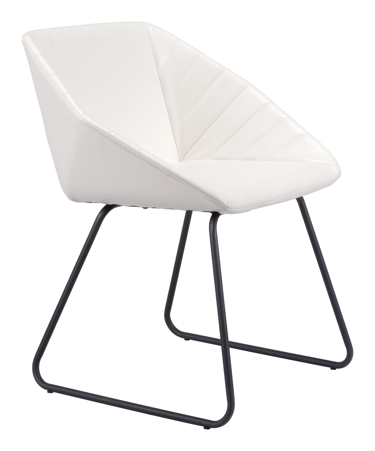 Miguel Dining Chair (Set of 2) White - Disselt Designs
