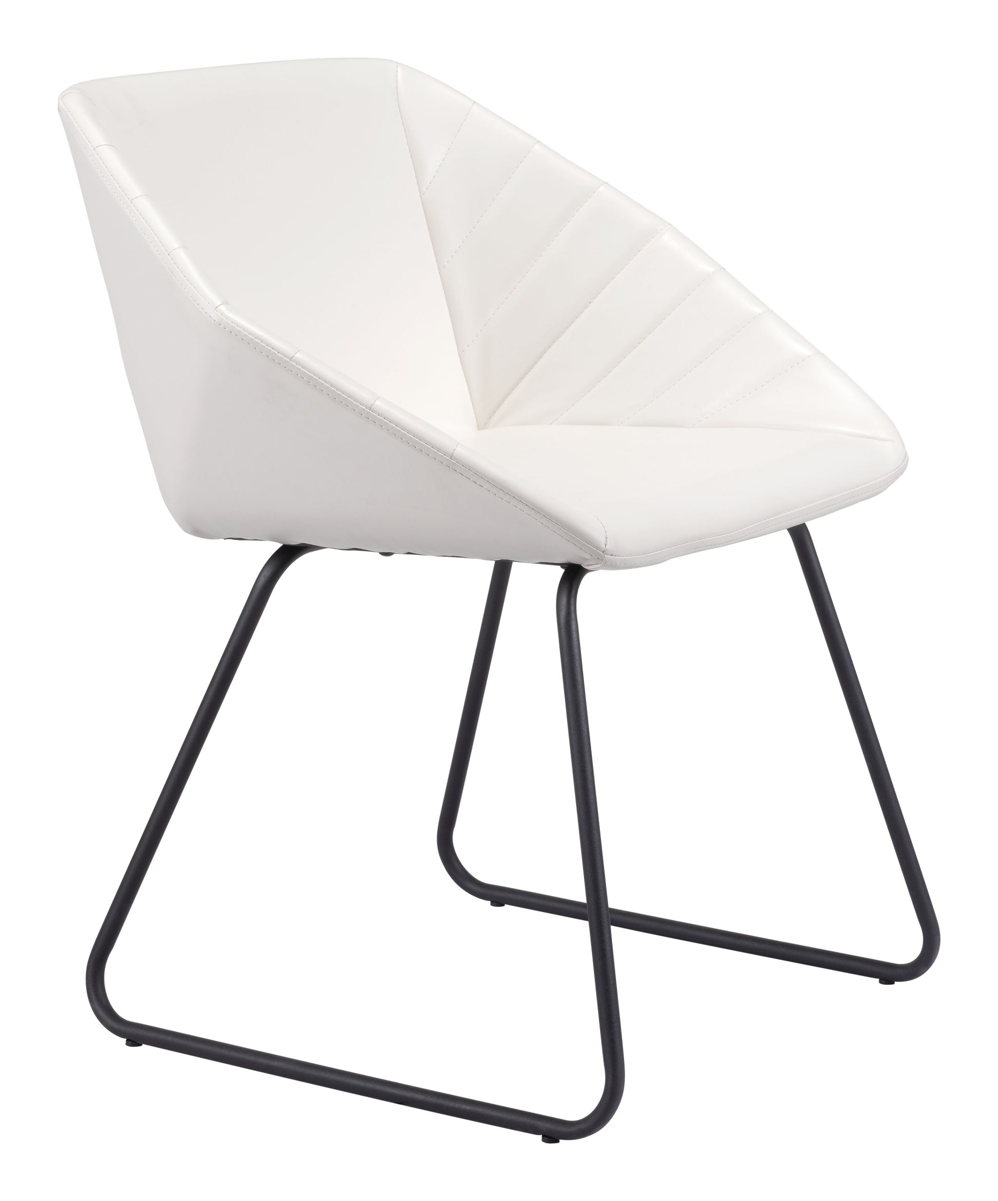Miguel Dining Chair (Set of 2) White - Disselt Designs