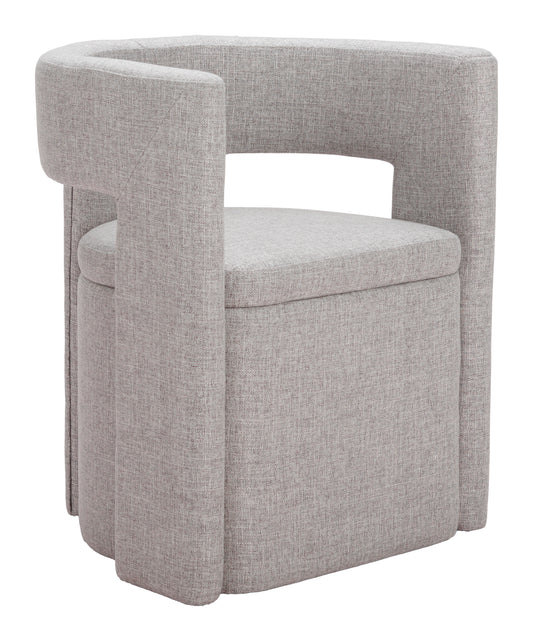 Papua Dining Chair Gray - Disselt Designs