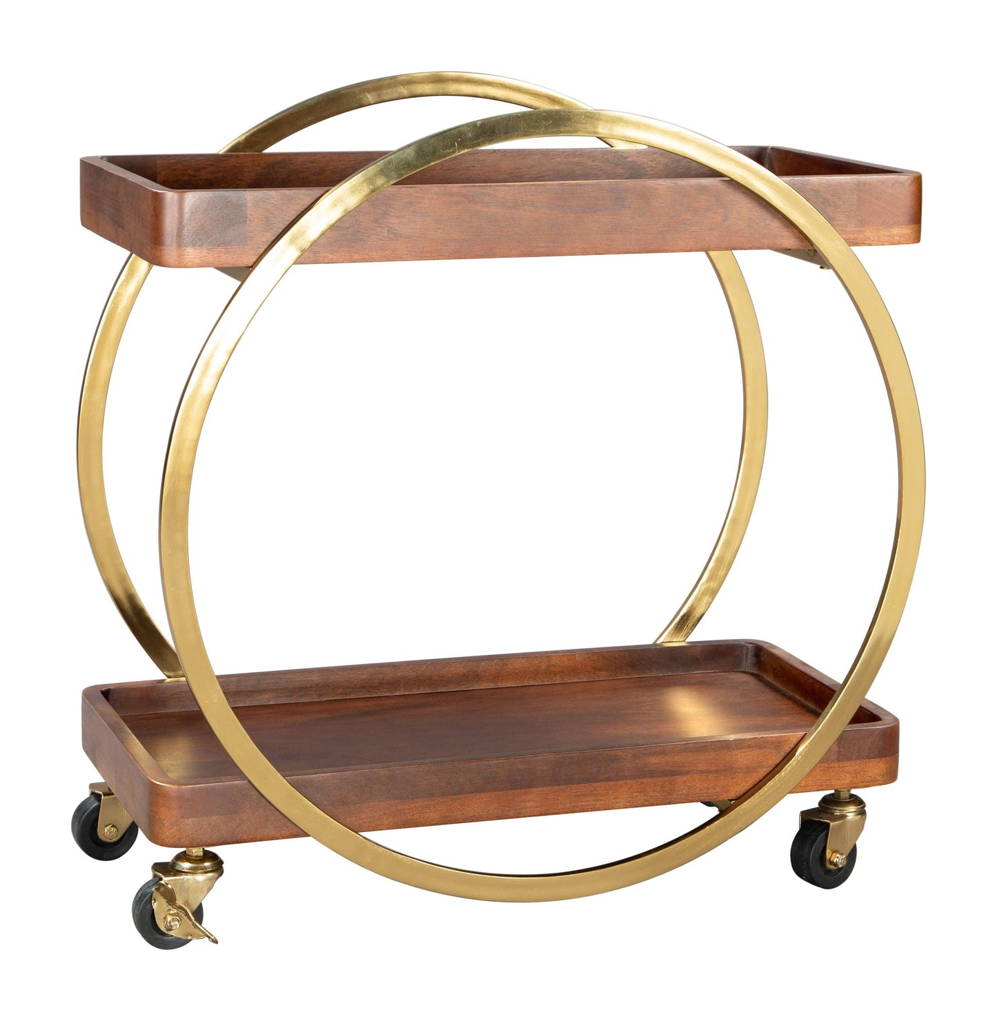 Arenas Bar Cart Brown - Disselt Designs