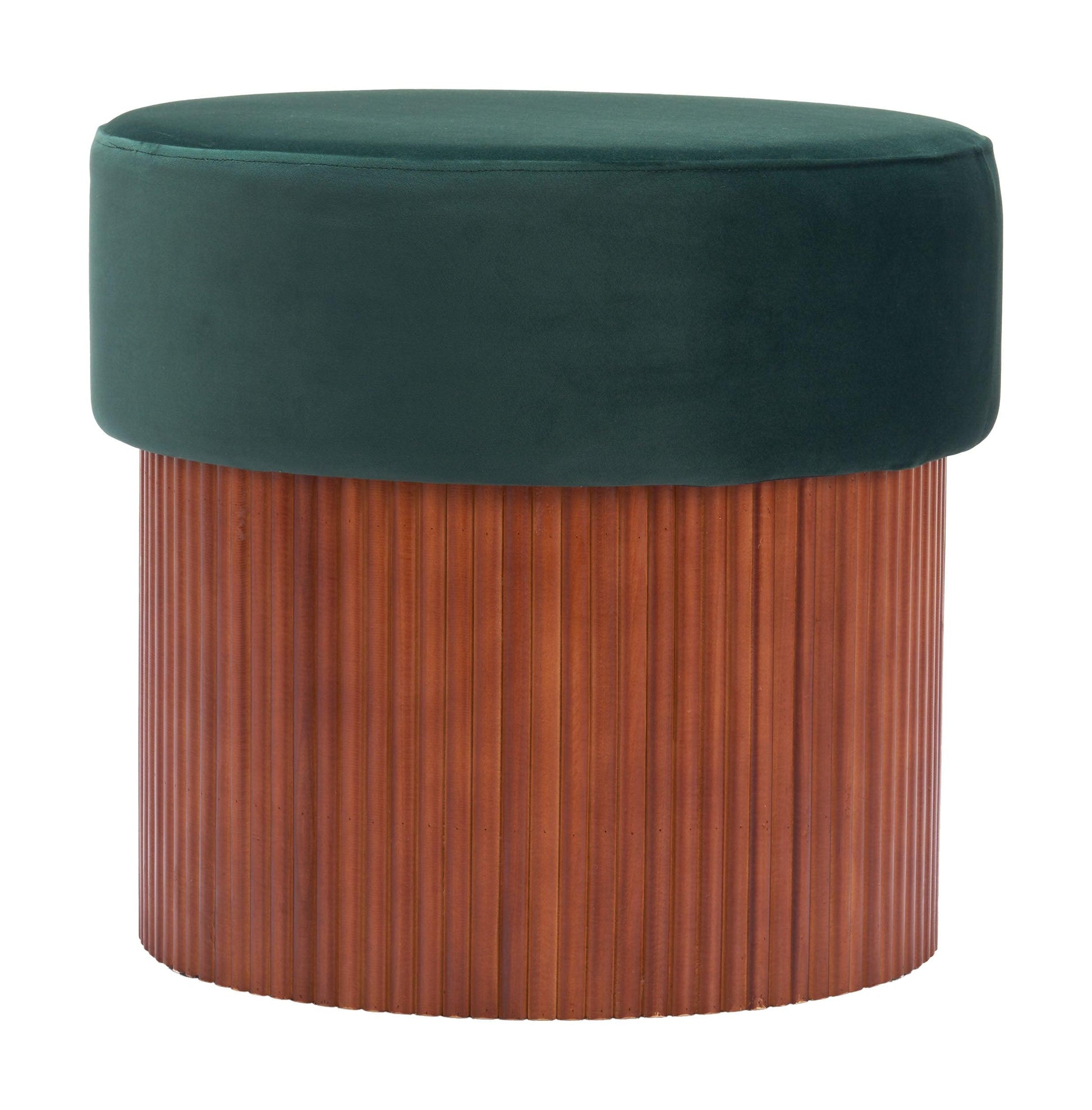Boto Storage Ottoman Green - Disselt Designs