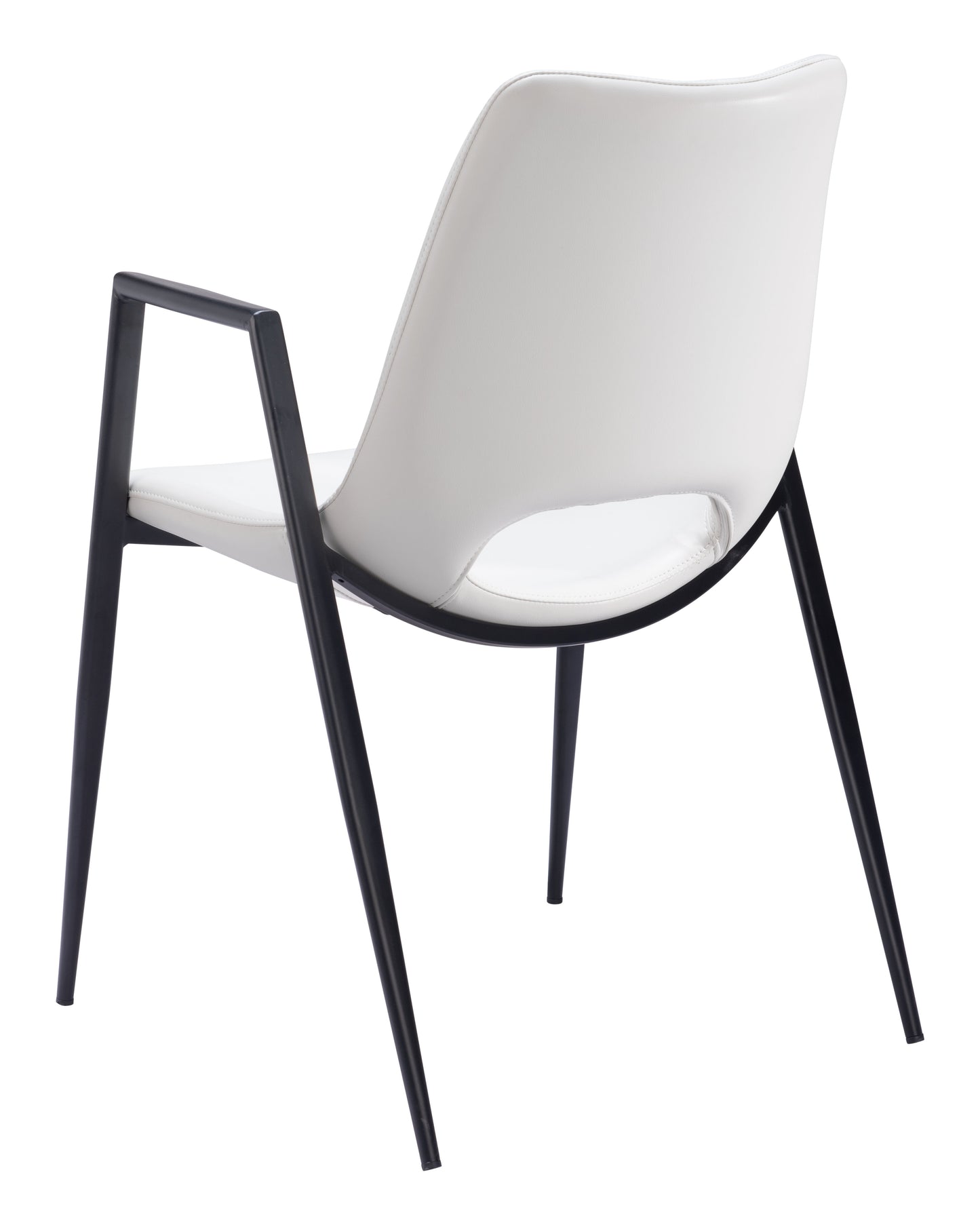 Desi Dining Chair (Set of 2) White - Disselt Designs