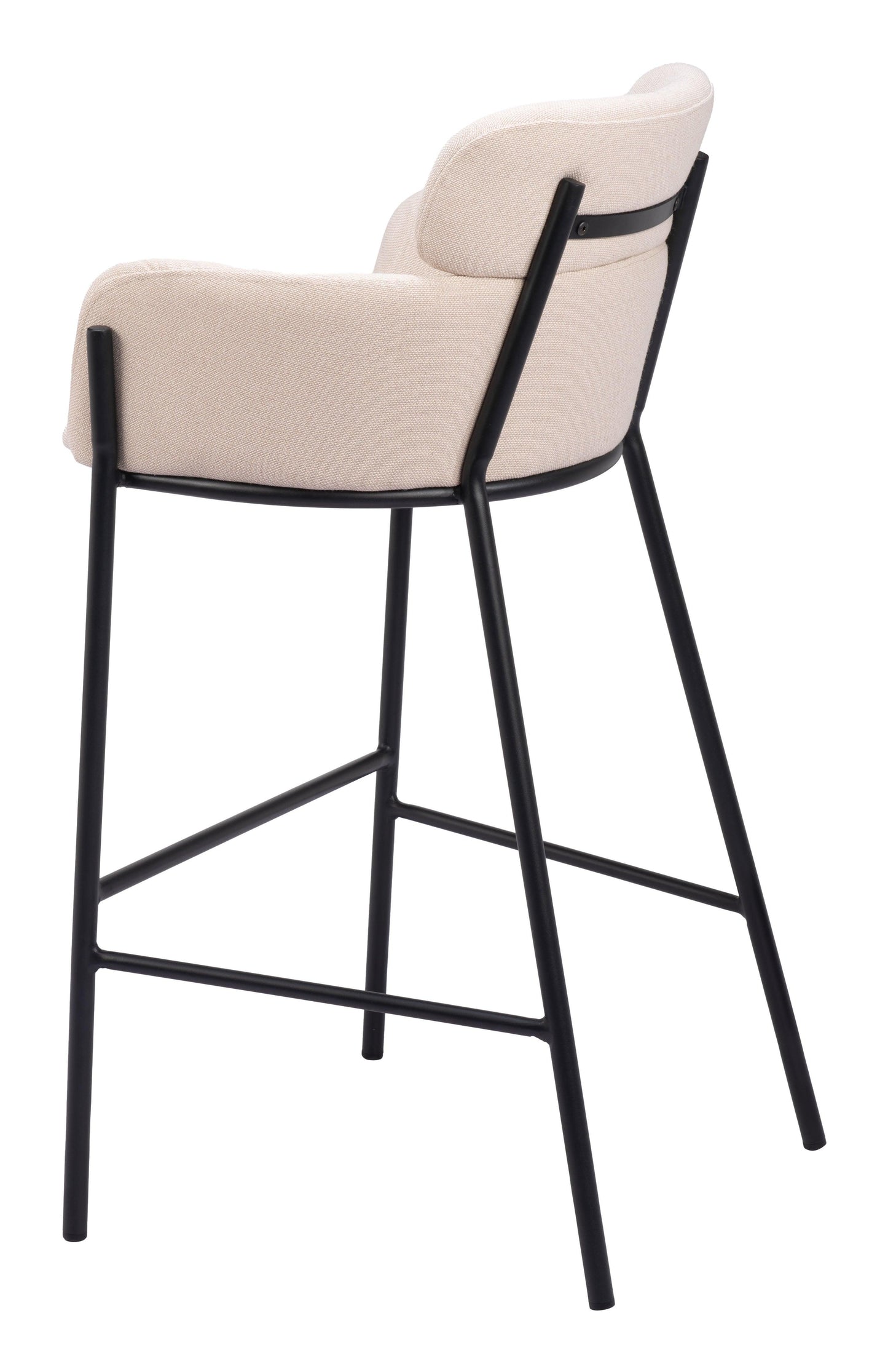 Bremor Barstool Beige - Disselt Designs