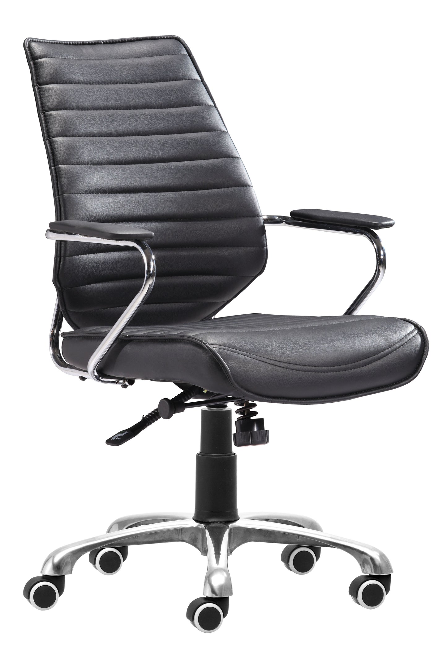 Enterprise Low Back Office Chair Black - Disselt Designs