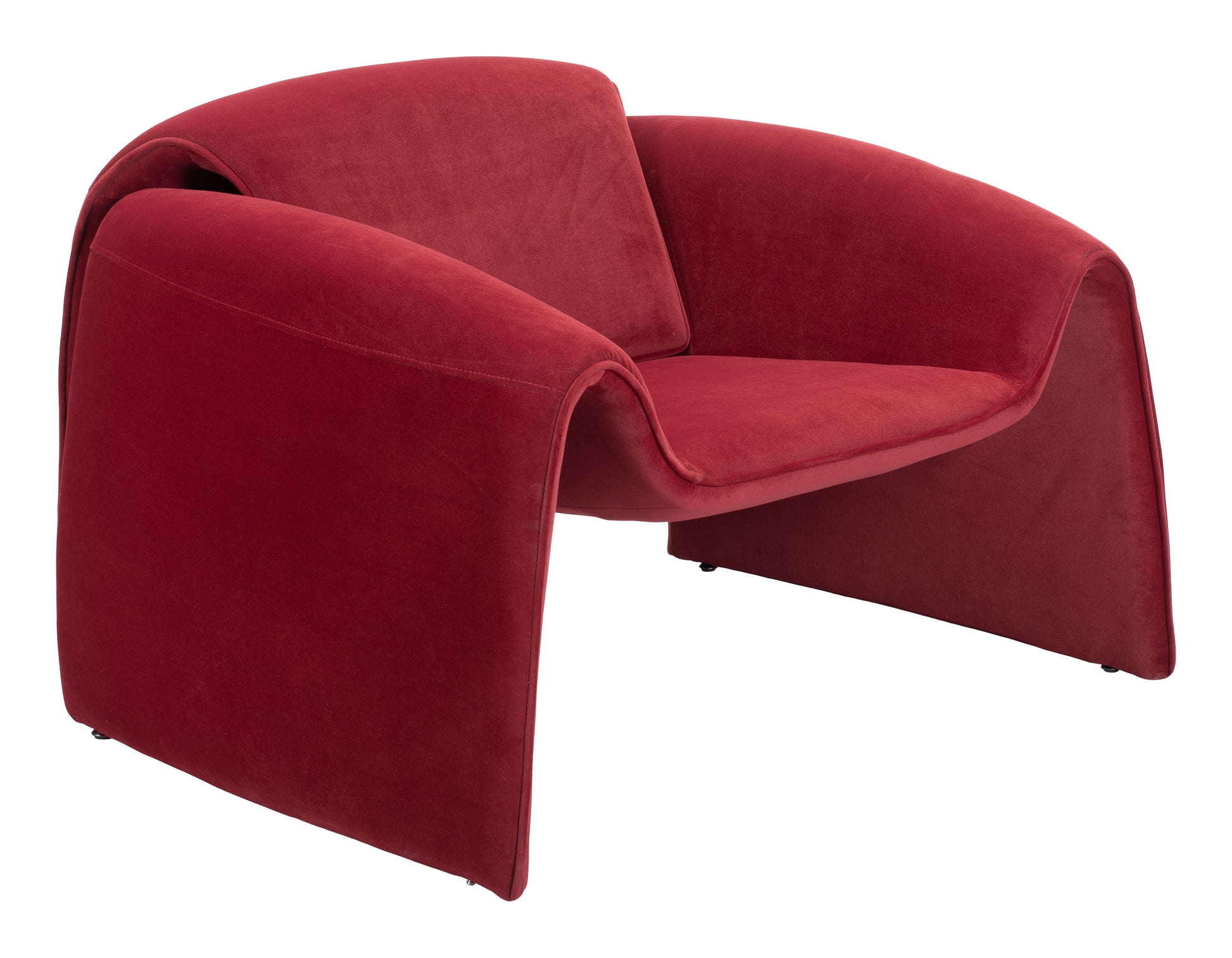 Horten Accent Chair Red - Disselt Designs