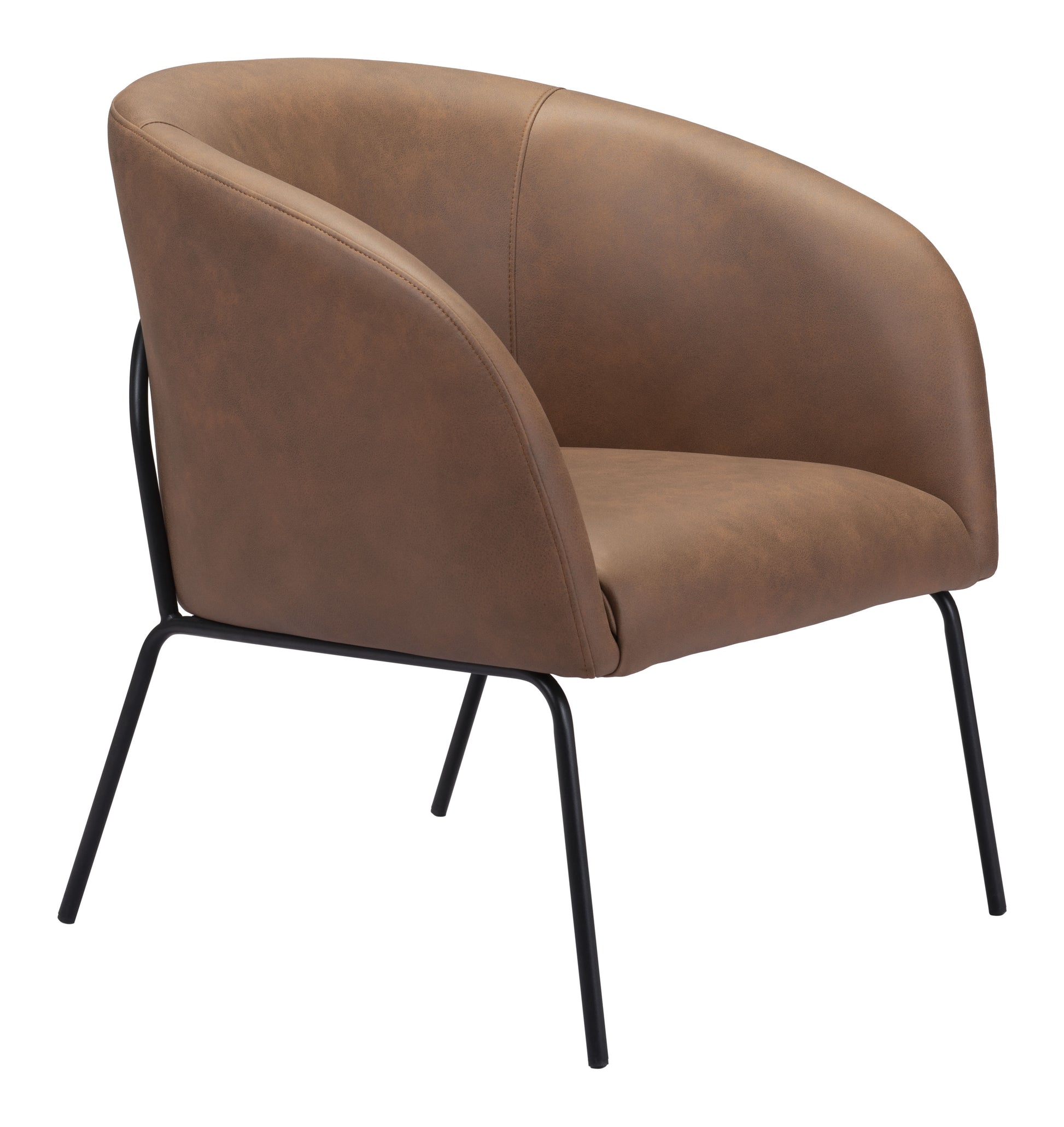 Quinten Accent Chair Vintage Brown - Disselt Designs