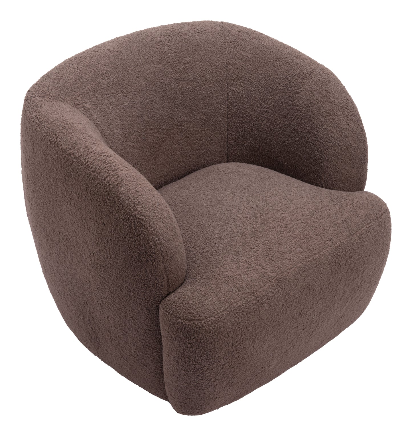 Govan Swivel Chair Brown - Disselt Designs