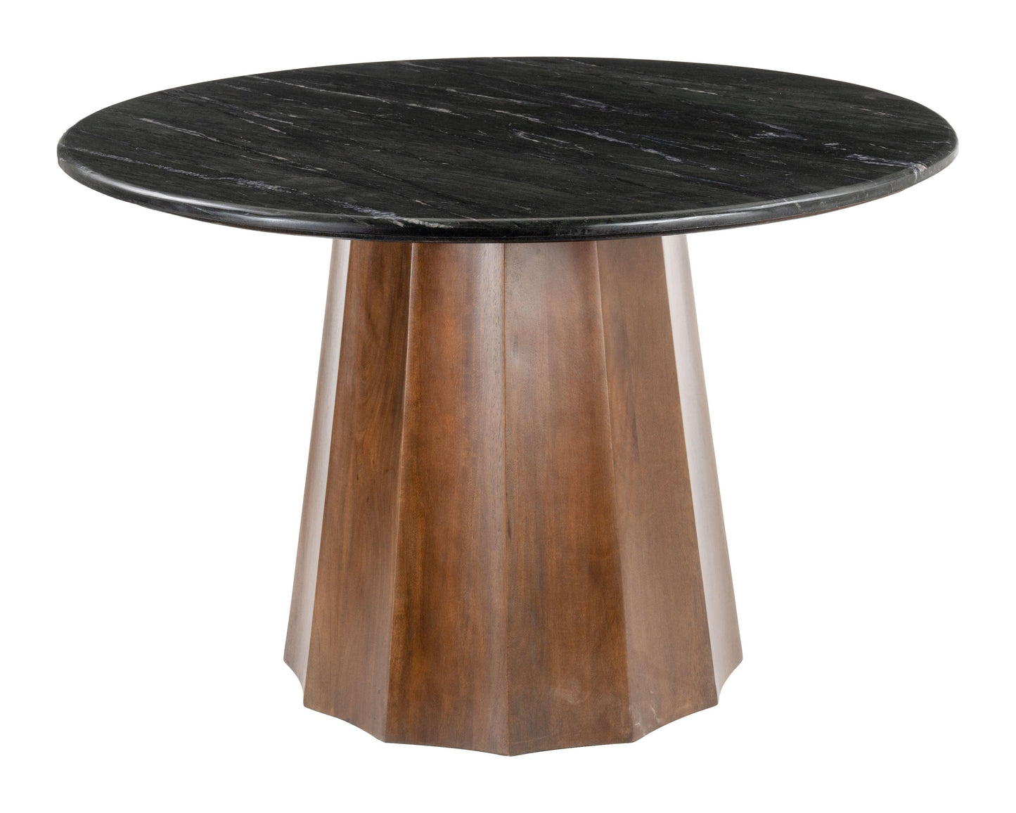 Aipe Dining Table Black & Brown - Disselt Designs