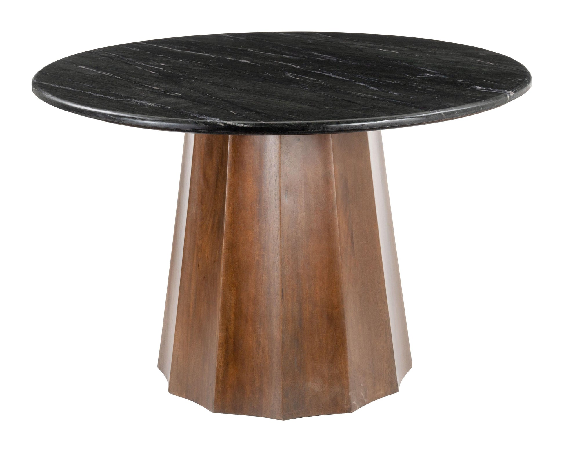 Aipe Dining Table Black & Brown - Disselt Designs