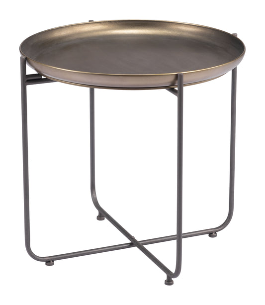Bronson Side Table Bronze - Disselt Designs