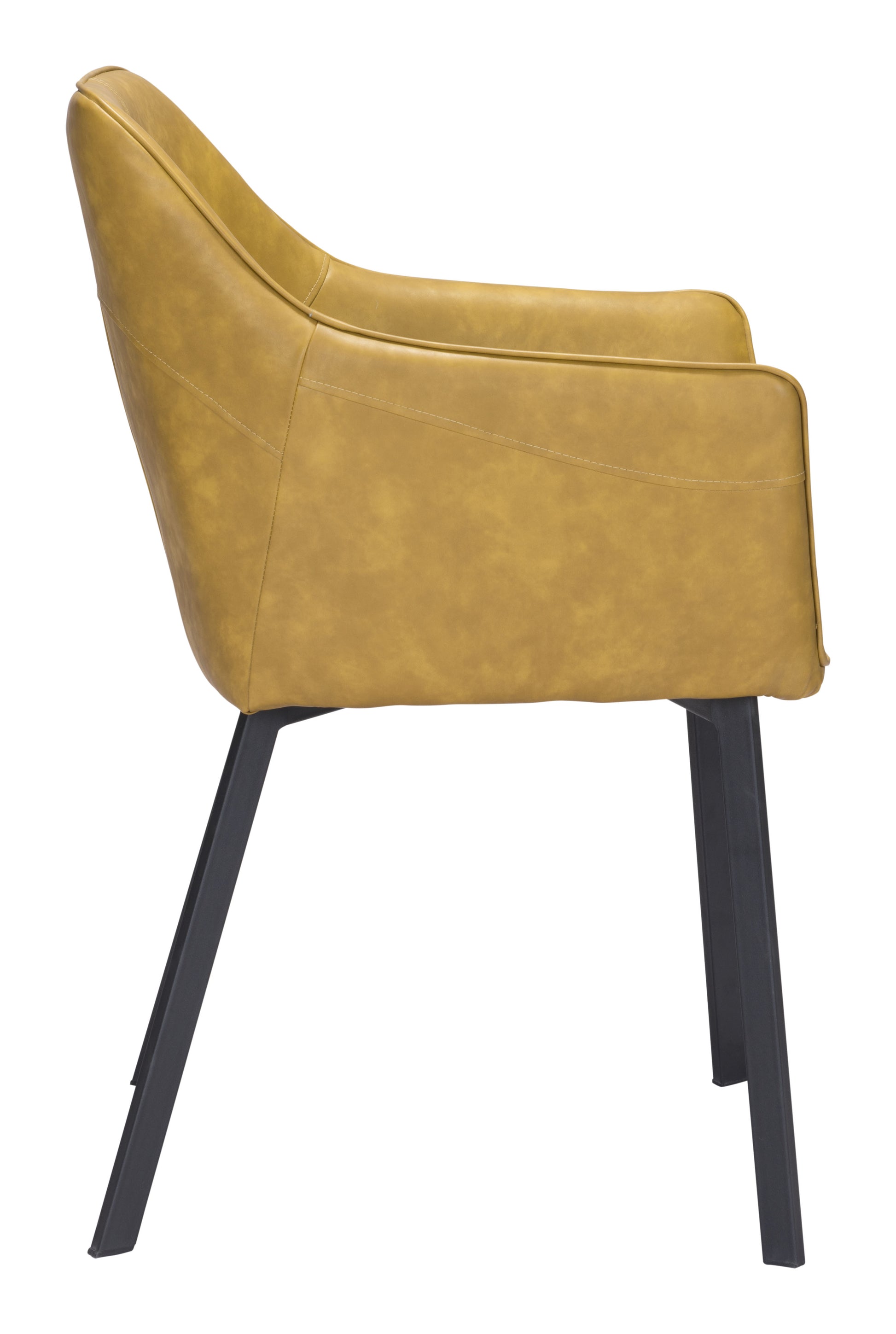 Loiret Dining Chair (Set of 2) Yellow - Disselt Designs