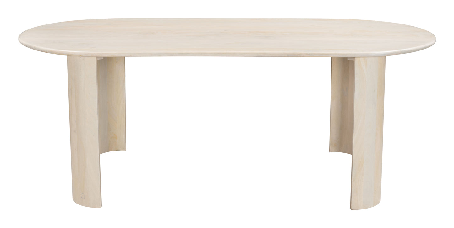 Risan Dining Table Natural - Disselt Designs