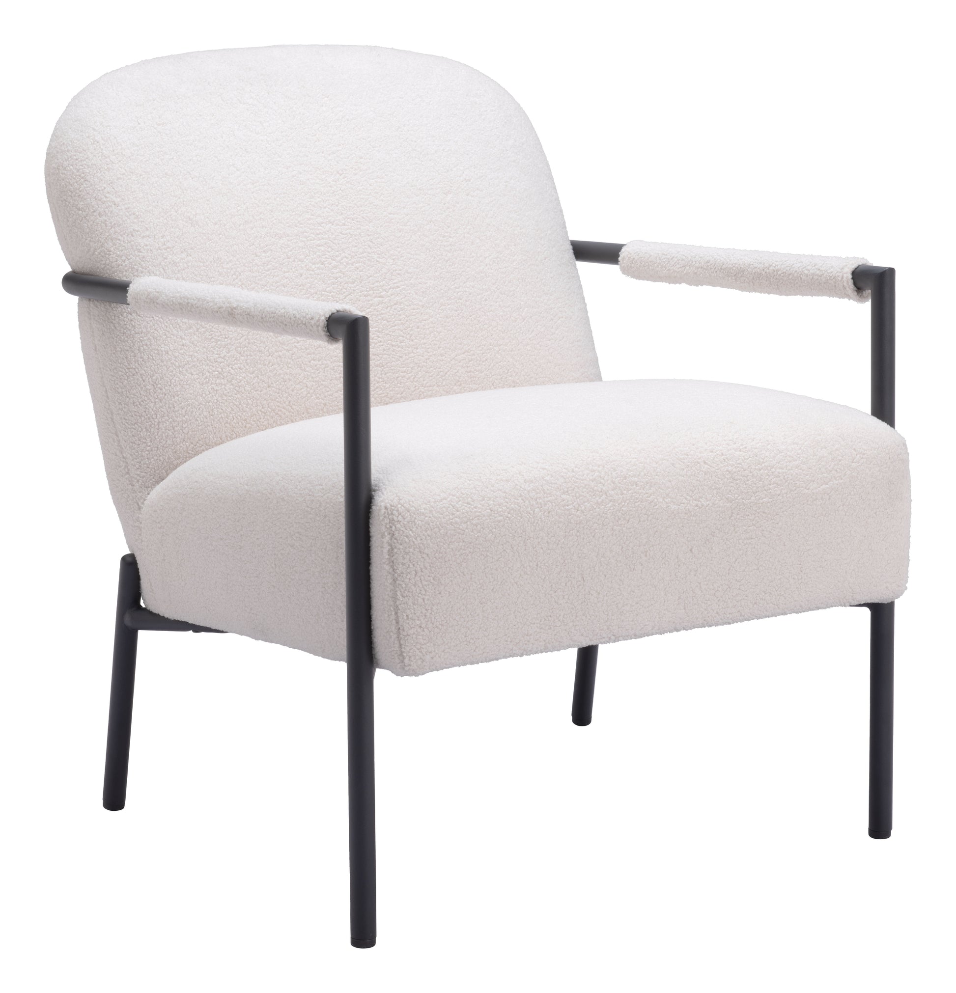 Chicago Accent Chair Ivory - Disselt Designs