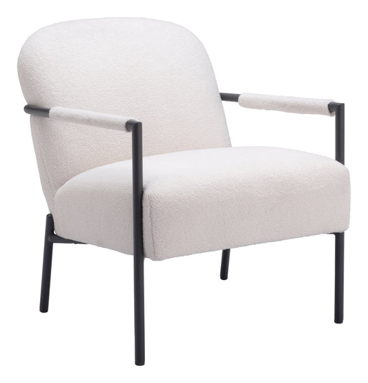 Chicago Accent Chair Ivory - Disselt Designs