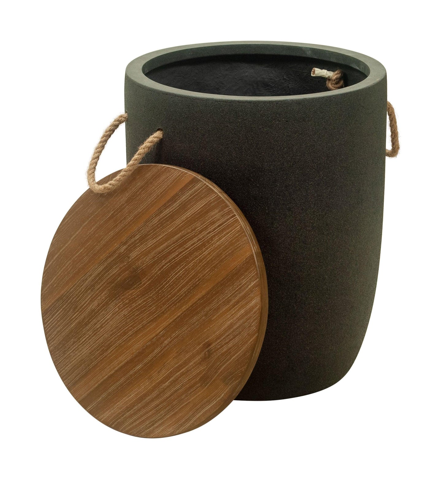 Biban Side Table Natural & Brown - Disselt Designs