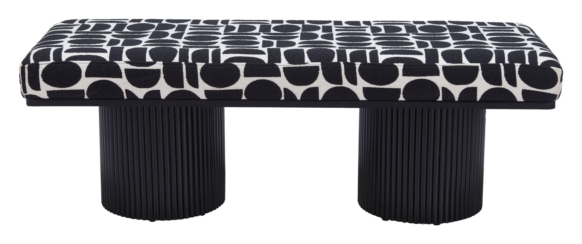Botoia Bench Black & White - Disselt Designs