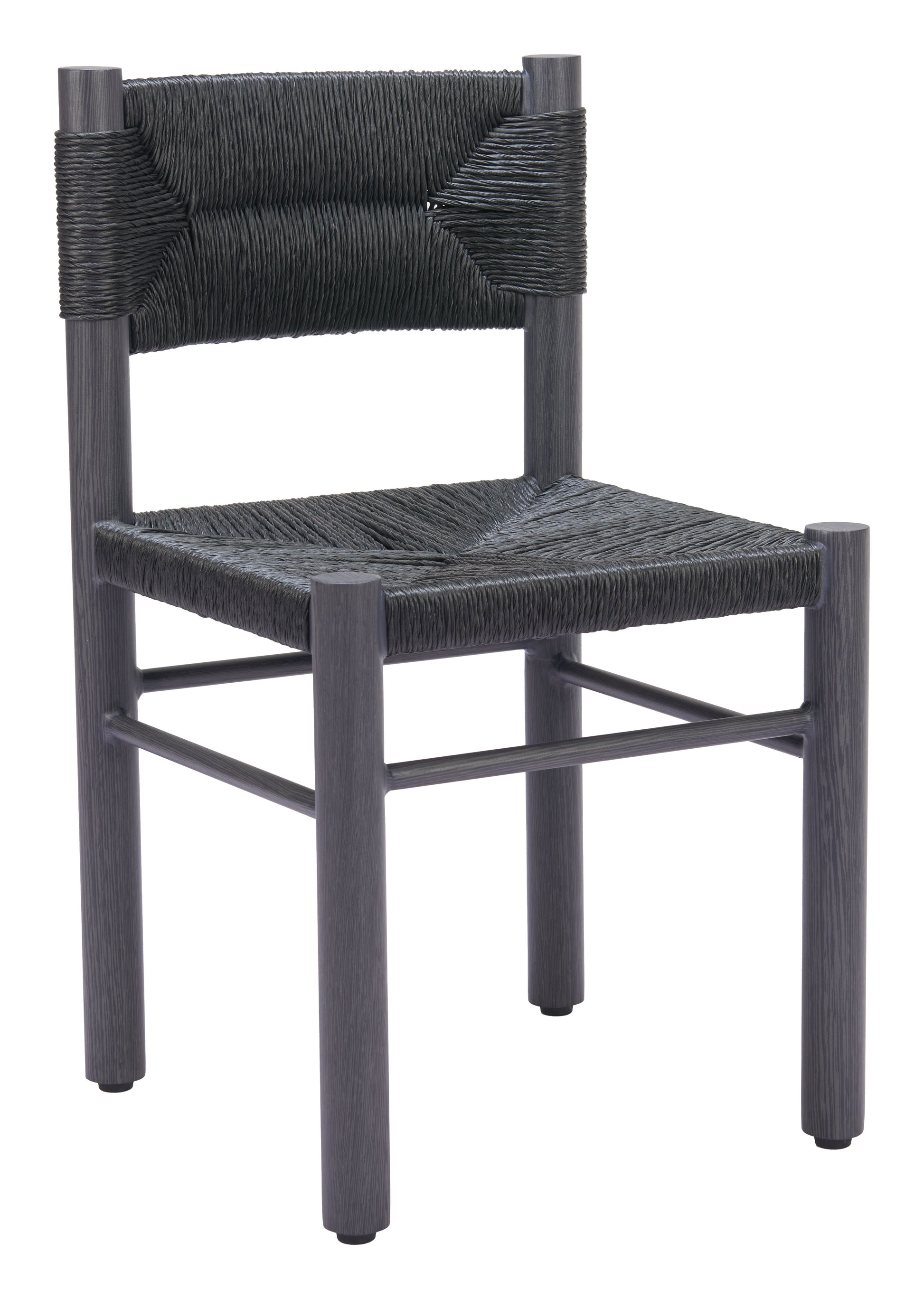 Iska Dining Chair (Set of 2) Black - Disselt Designs