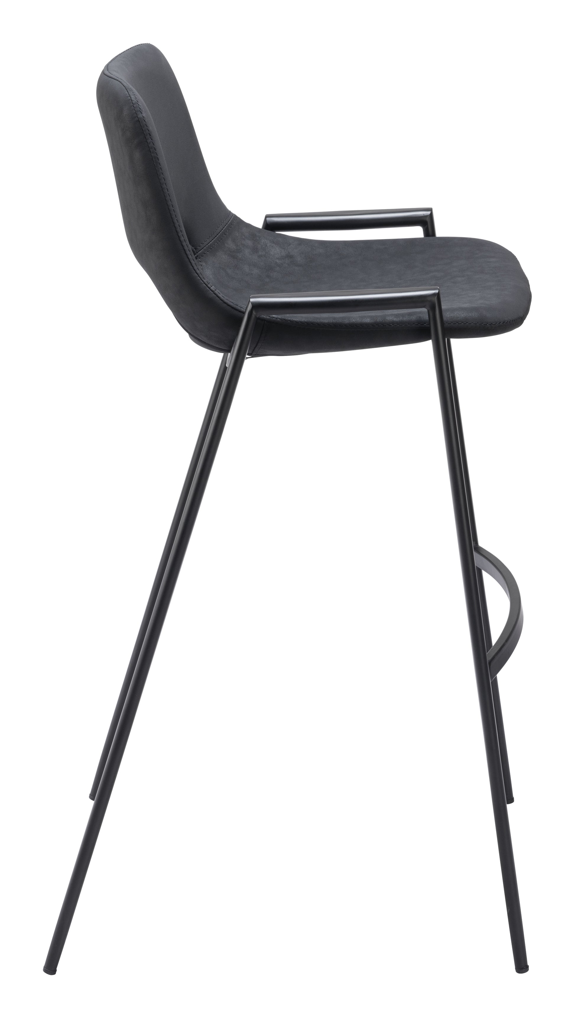 Desi Barstool (Set of 2) Black - Disselt Designs