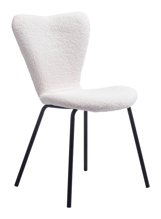 Thibideaux Dining Chair (Set of 2) Ivory - Disselt Designs