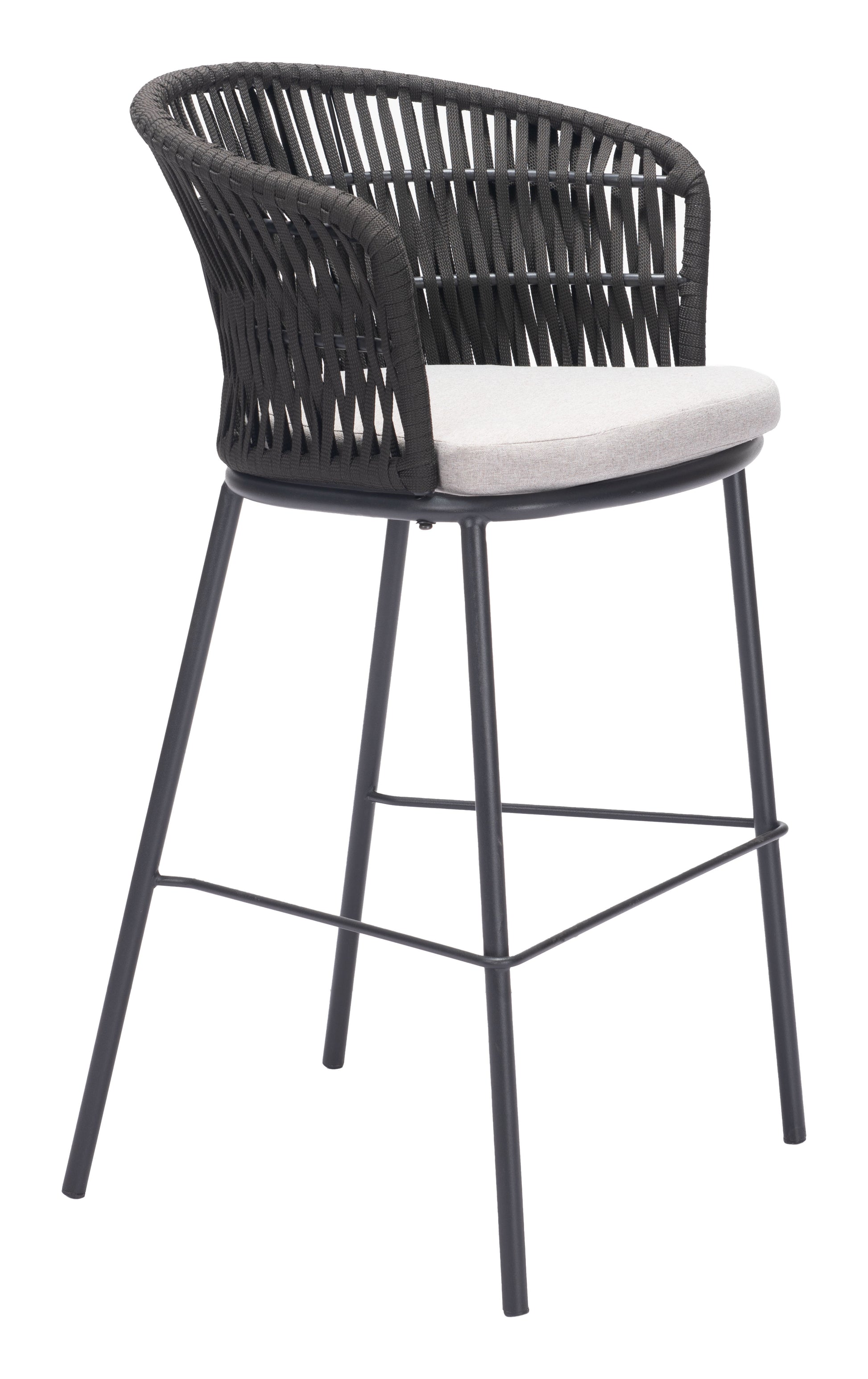 Freycinet Barstool (Set of 2) Black - Disselt Designs