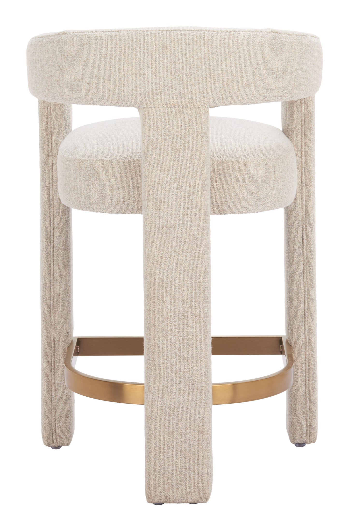 Saiko Counter Stool Beige - Disselt Designs