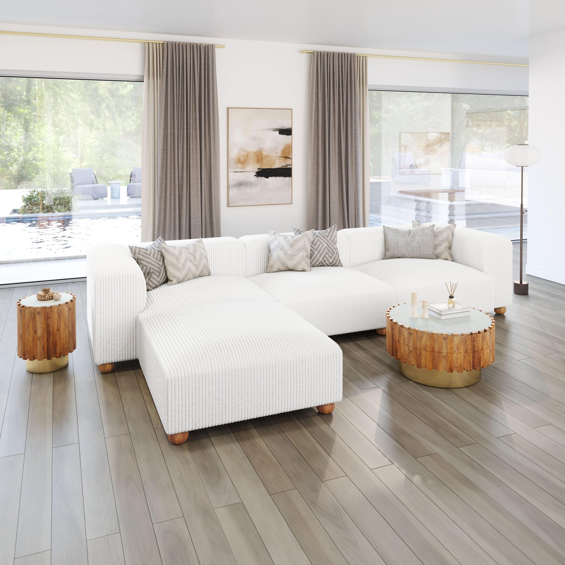 Bombay Coffee Table Natural - Disselt Designs