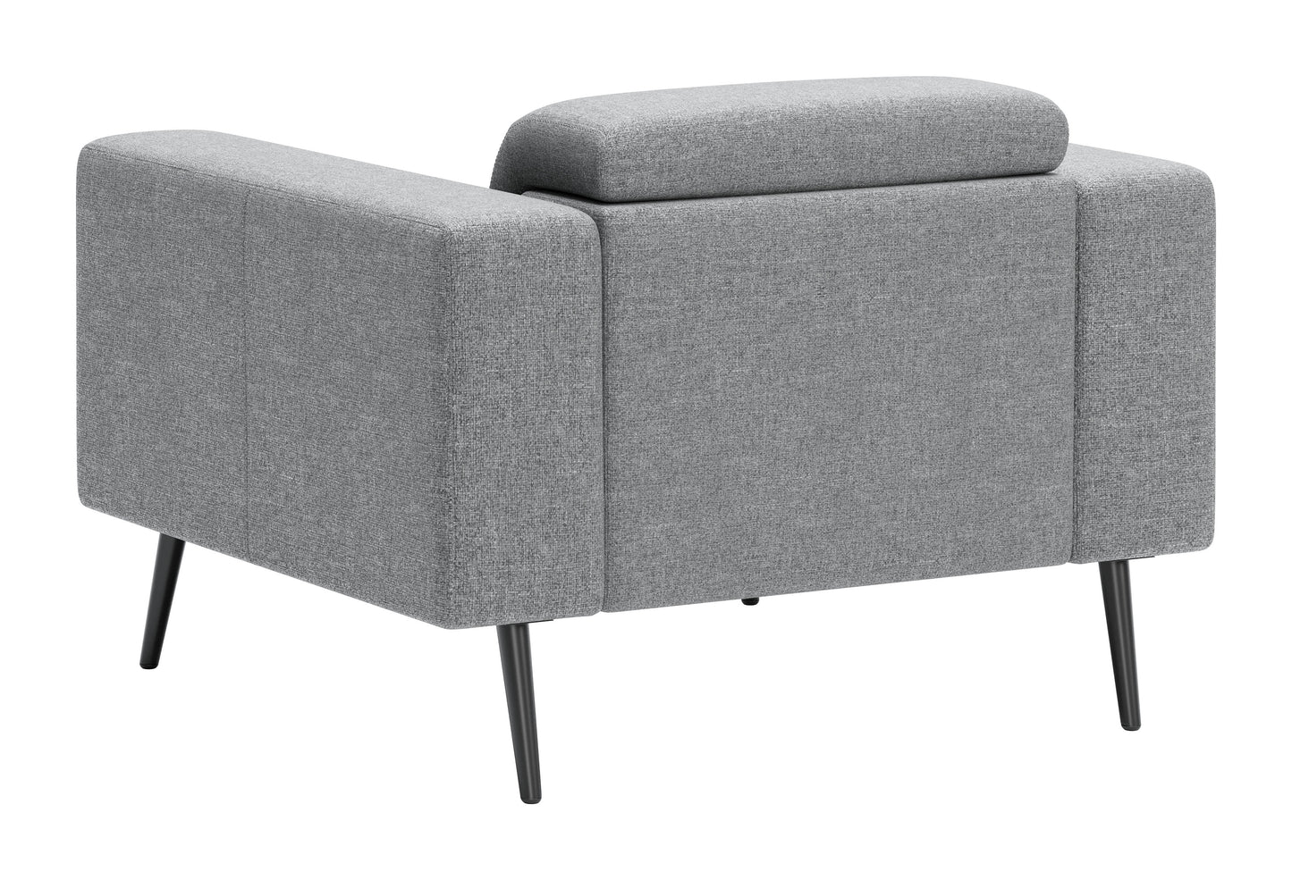 Milan Armchair Dark Gray - Disselt Designs